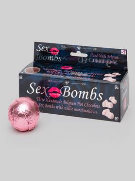 Hot Chocolate Sex Bombs with Mini Marshmallow Willies (3 Pack)