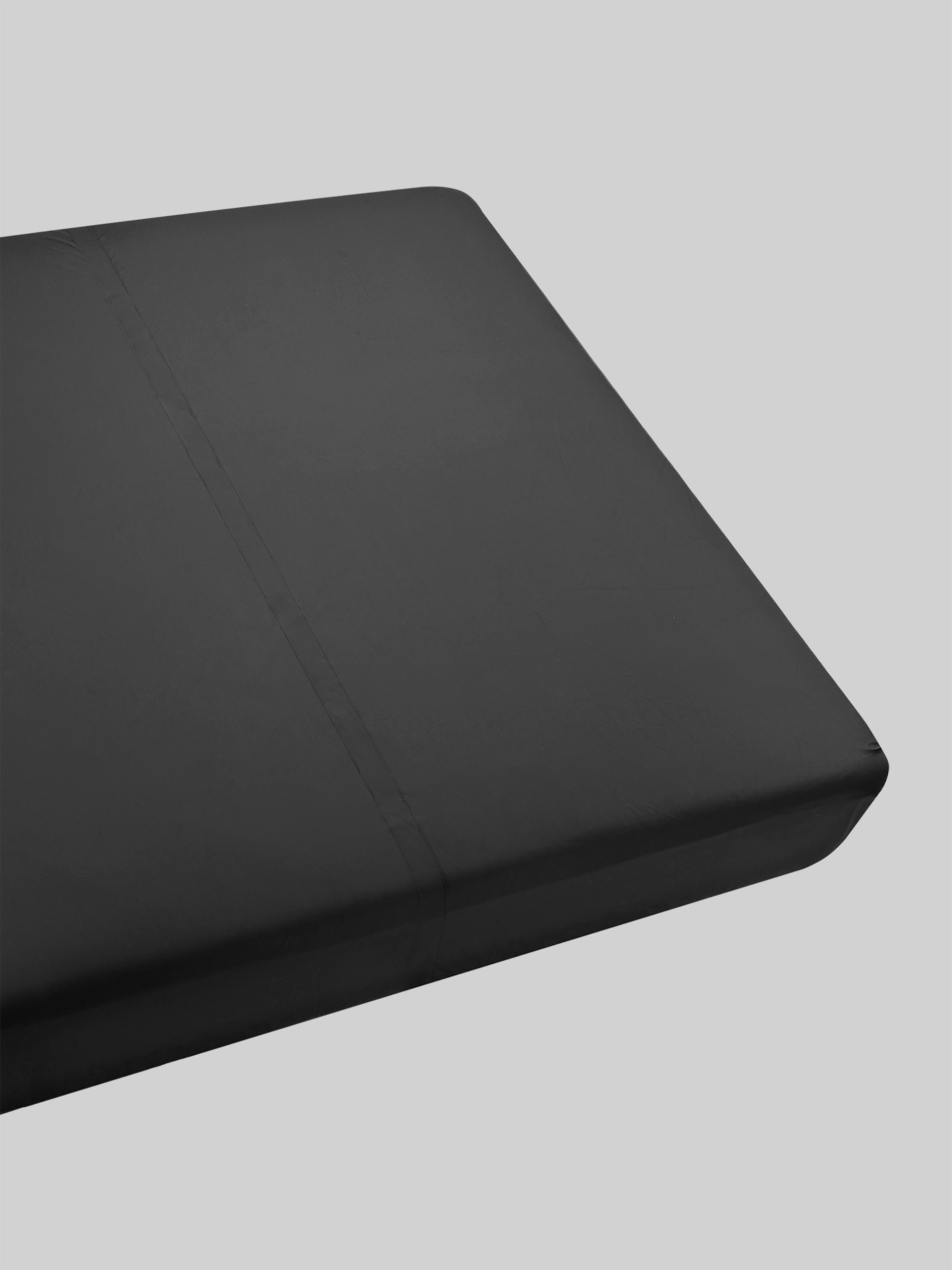 Doc Johnson Kink Play Sheet Waterproof Fitted Sheet (King Size), Black, hi-res