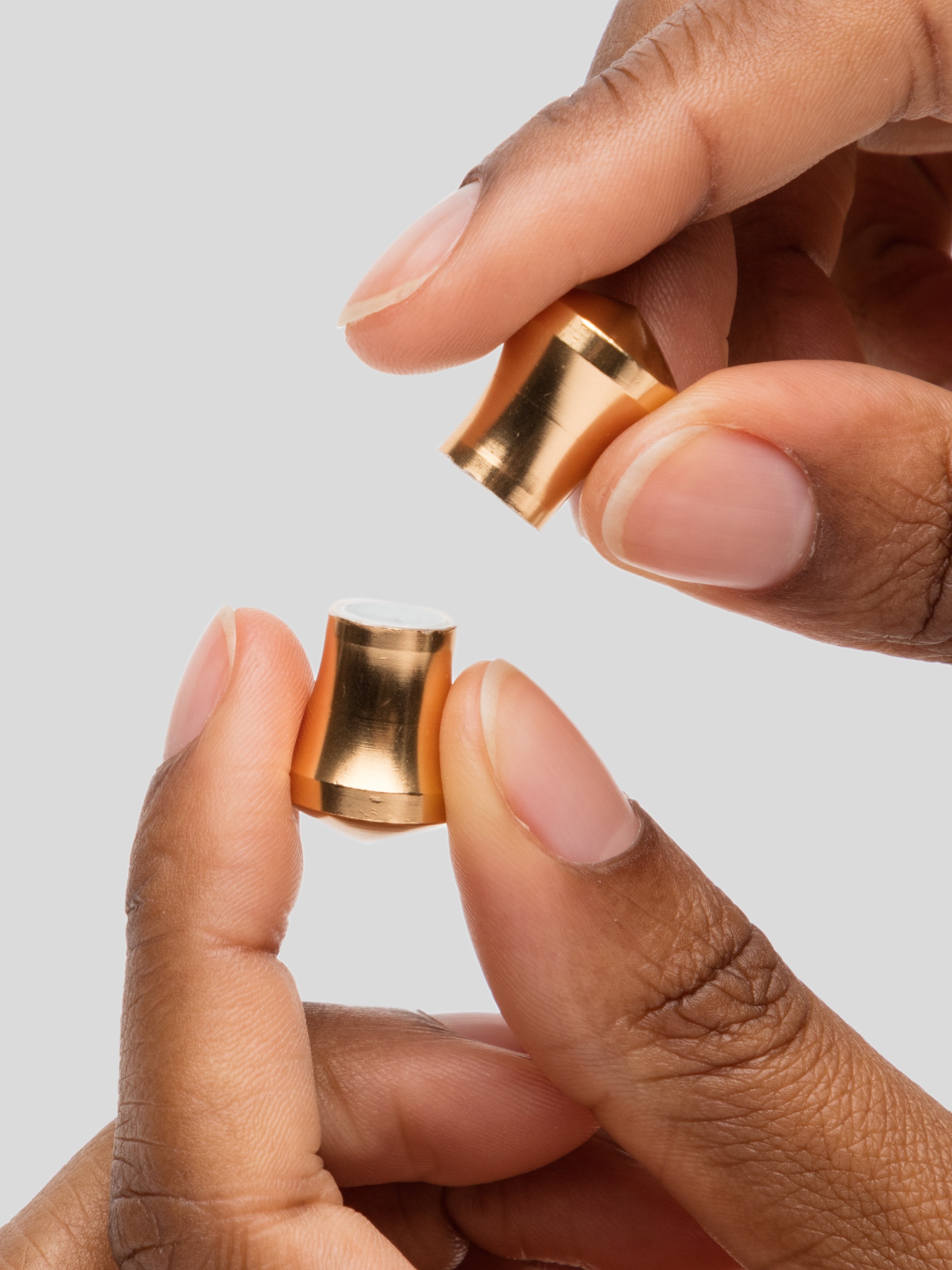 Ouch! Magnetic Balance Pin Nipple Clamps, Gold, hi-res