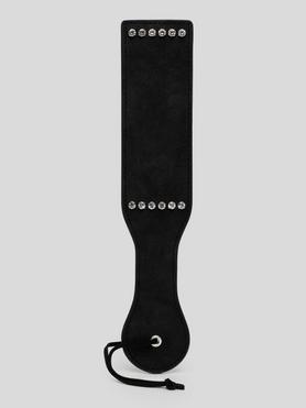 Ouch! Faux Leather Diamond Studded Paddle