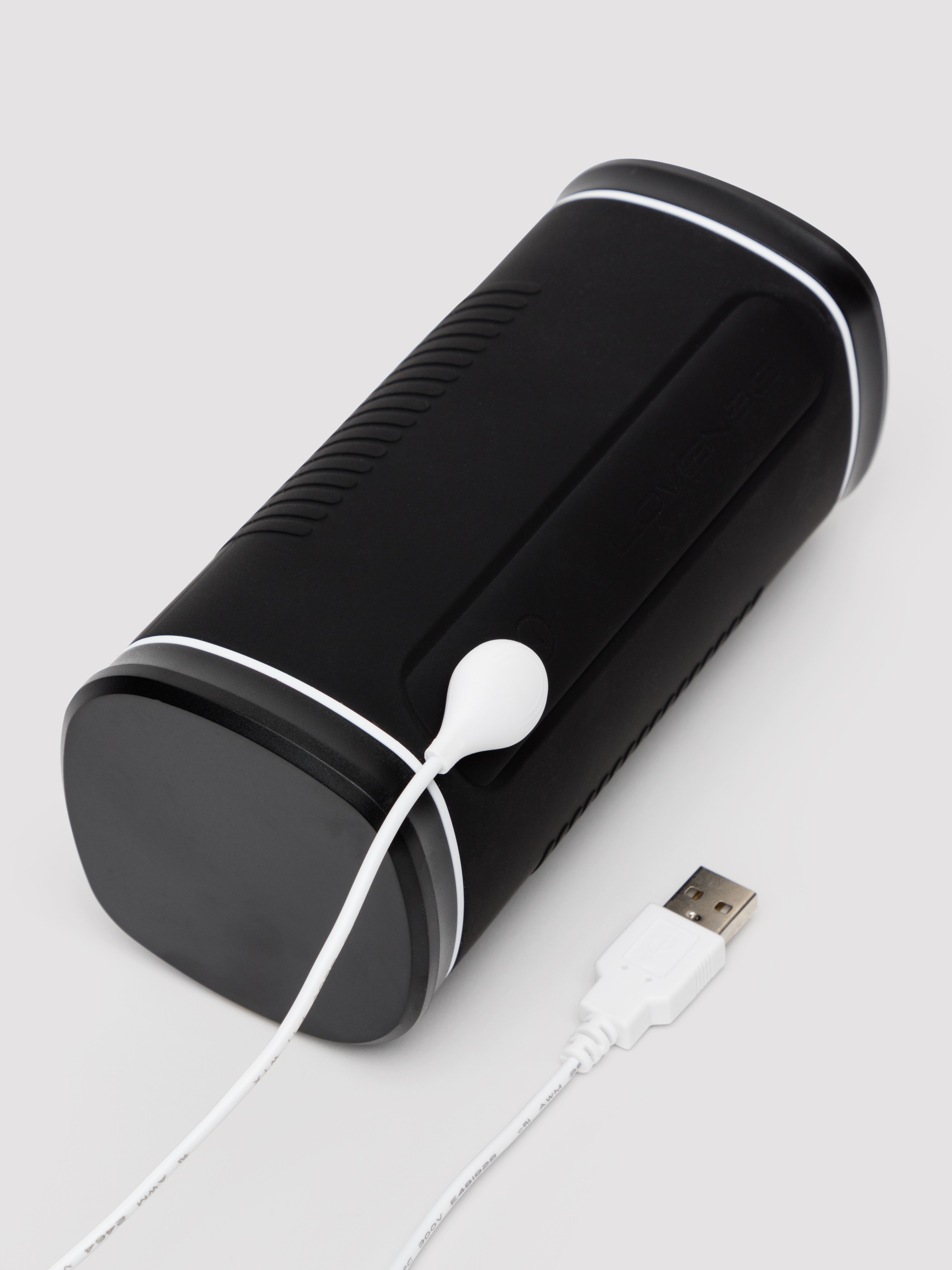 Lovense Calor Warming App Controlled Male Masturbator, Black, hi-res