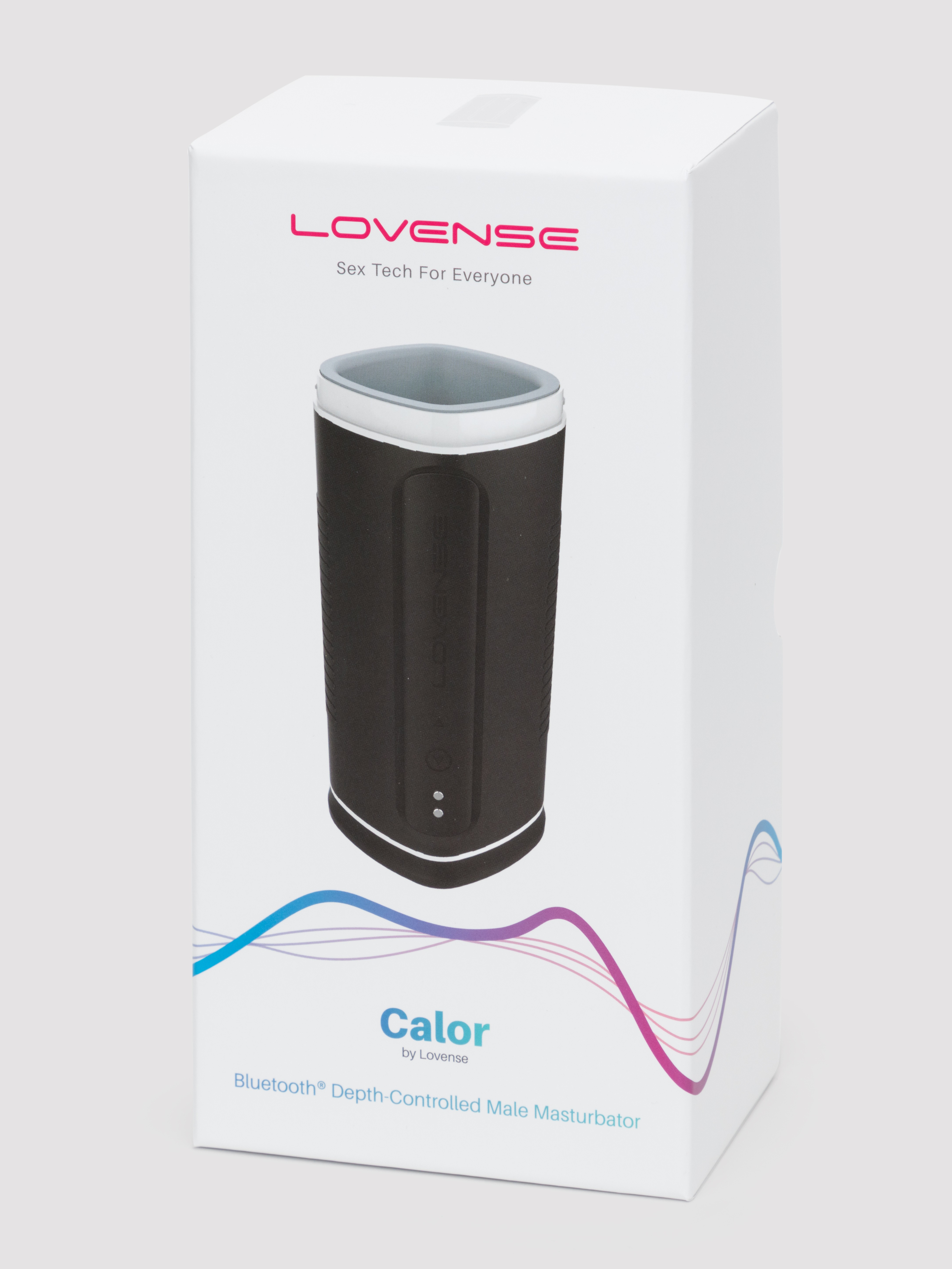 Lovense Calor Warming App Controlled Male Masturbator, Black, hi-res