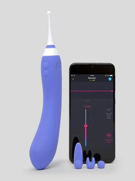 Lovense Hyphy App-Controlled Dual-End High-Frequency Clitoral Vibrator