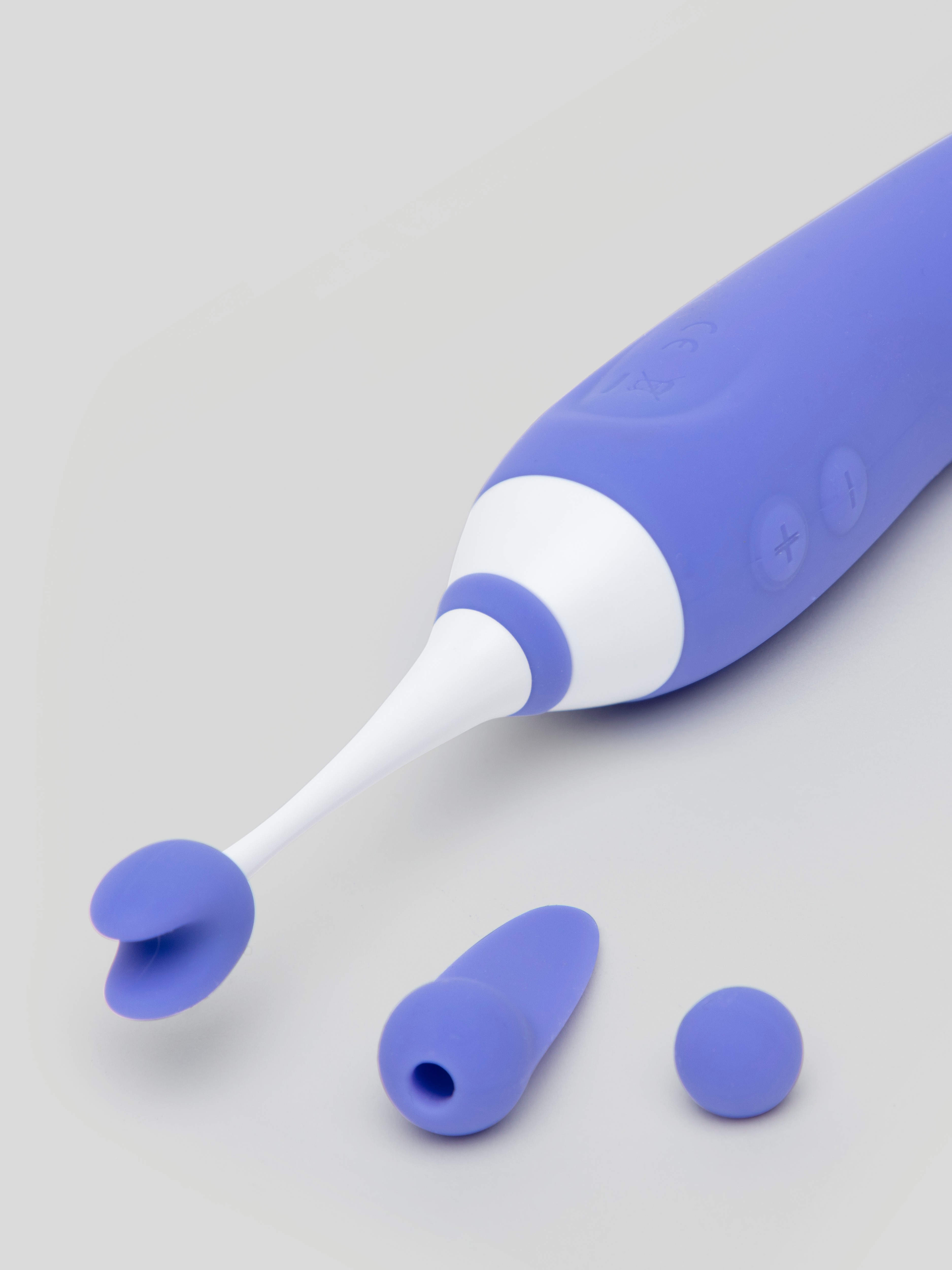 Lovense Hyphy App-Controlled Dual-End High-Frequency Clitoral Vibrator, Purple, hi-res