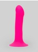 Hitsens 2 Thermo-Reactive Dual Density Silicone Dildo 6 Inch, Pink, hi-res