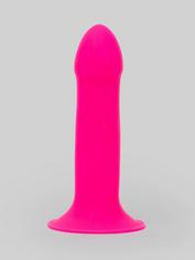 Hitsens 2 Thermo-Reactive Dual Density Silicone Dildo 6 Inch, Pink, hi-res