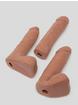 Doc Johnson Vac-U-Lock Vibrating Dual-Density Ultraskyn Harness Set (Flesh Tan), Flesh Tan, hi-res