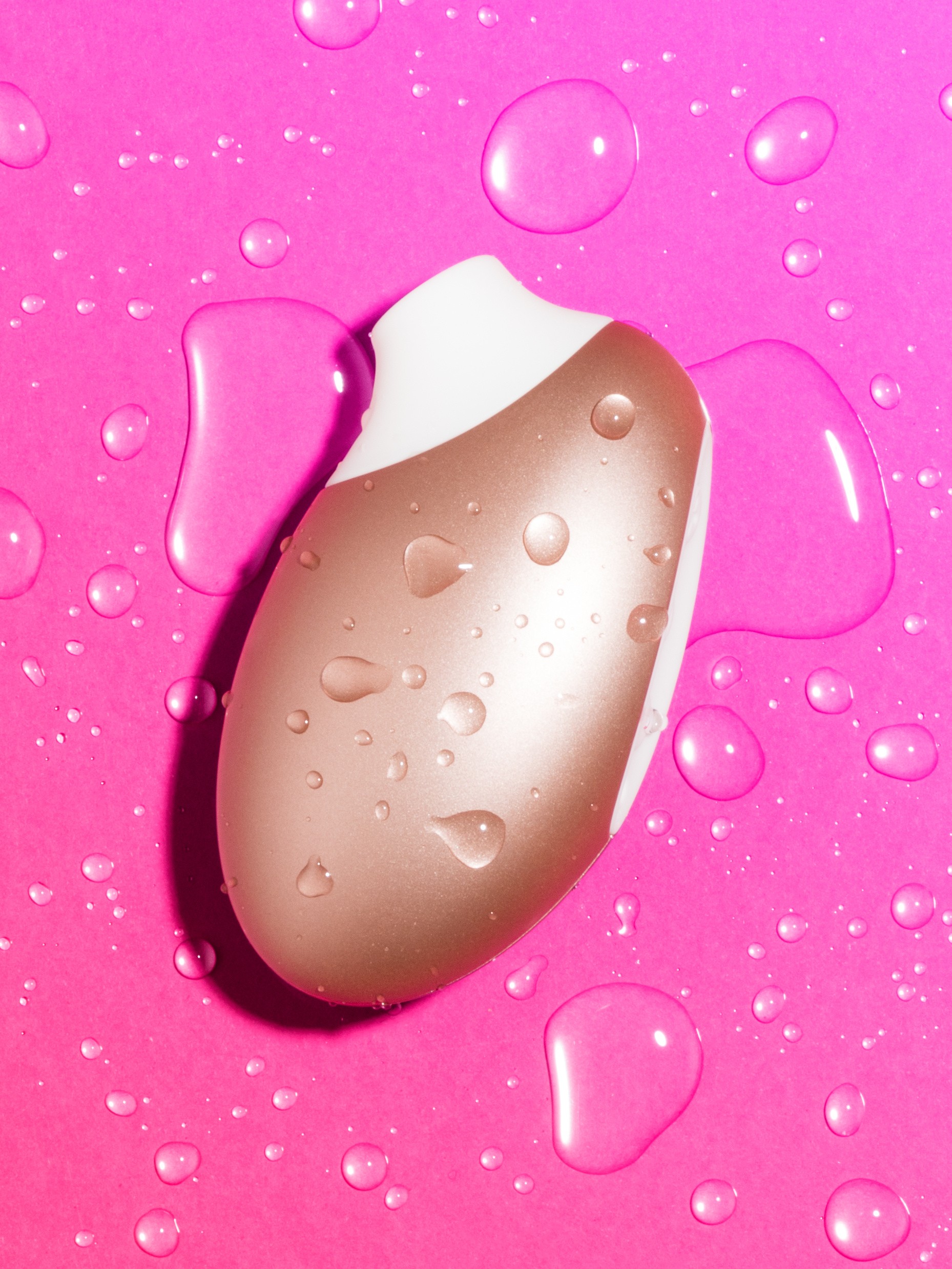 Lovehoney Clitoral Suction Stimulator, Gold, hi-res