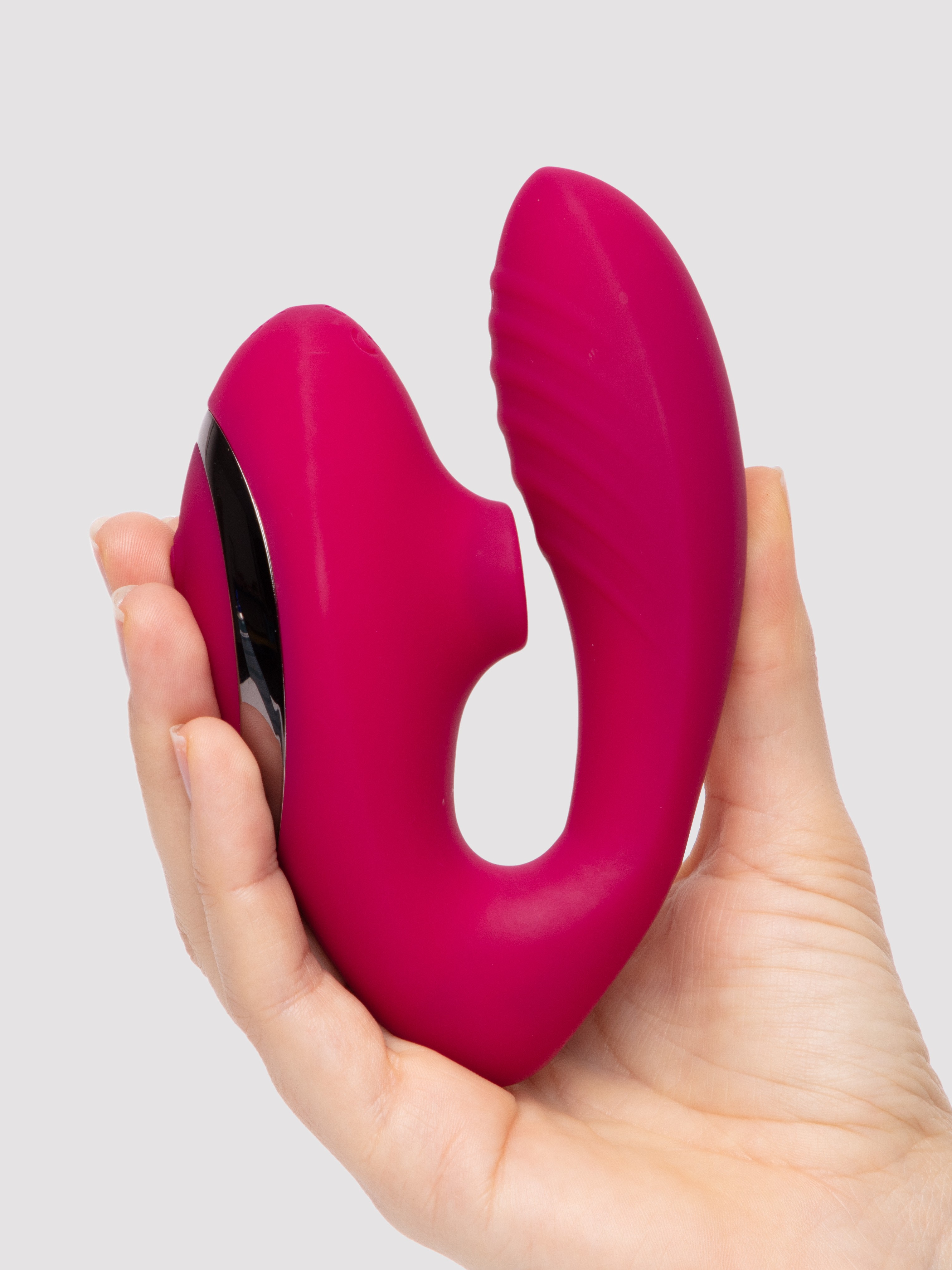 Lovehoney Indulge G-Spot and Clitoral Suction Stimulator, Pink, hi-res
