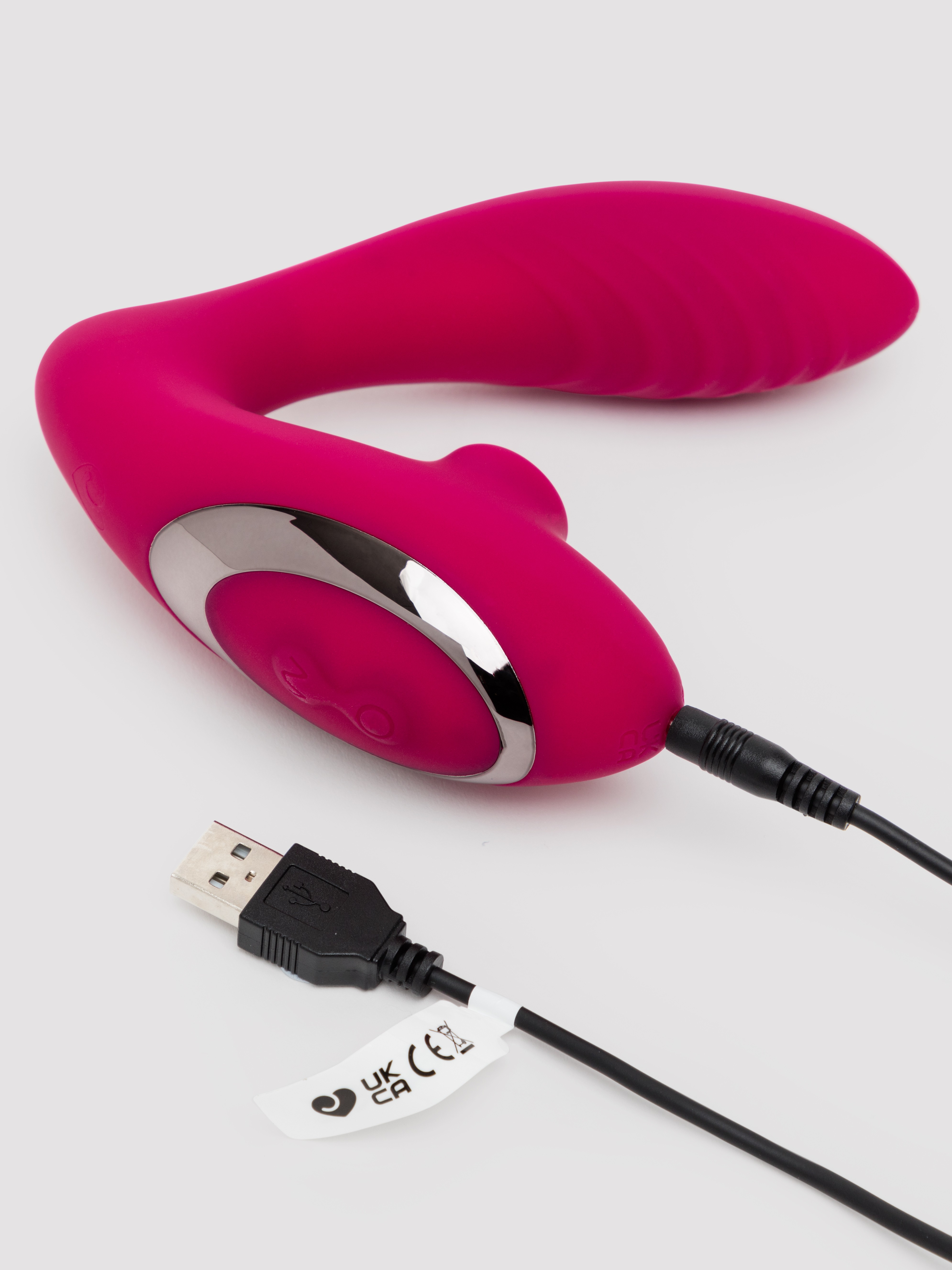 Lovehoney Indulge G-Spot and Clitoral Suction Stimulator, Pink, hi-res