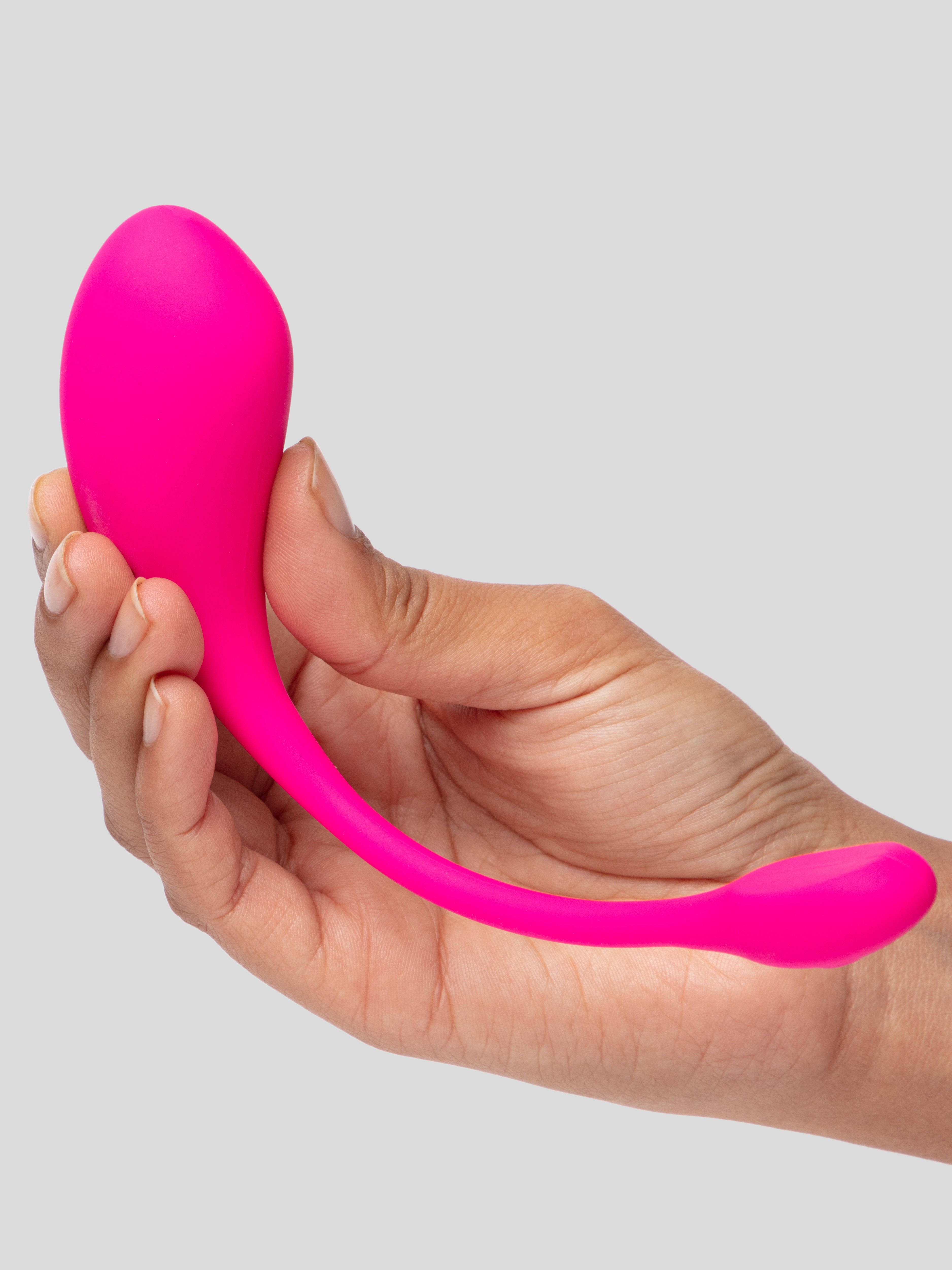 Lovense Lush 2 Pink App Controlled Rechargeable Love Egg Vibrator, Pink, hi-res