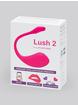 Lovense Lush 2 Pink App-Controlled Rechargeable Love Egg Vibrator, Pink, hi-res