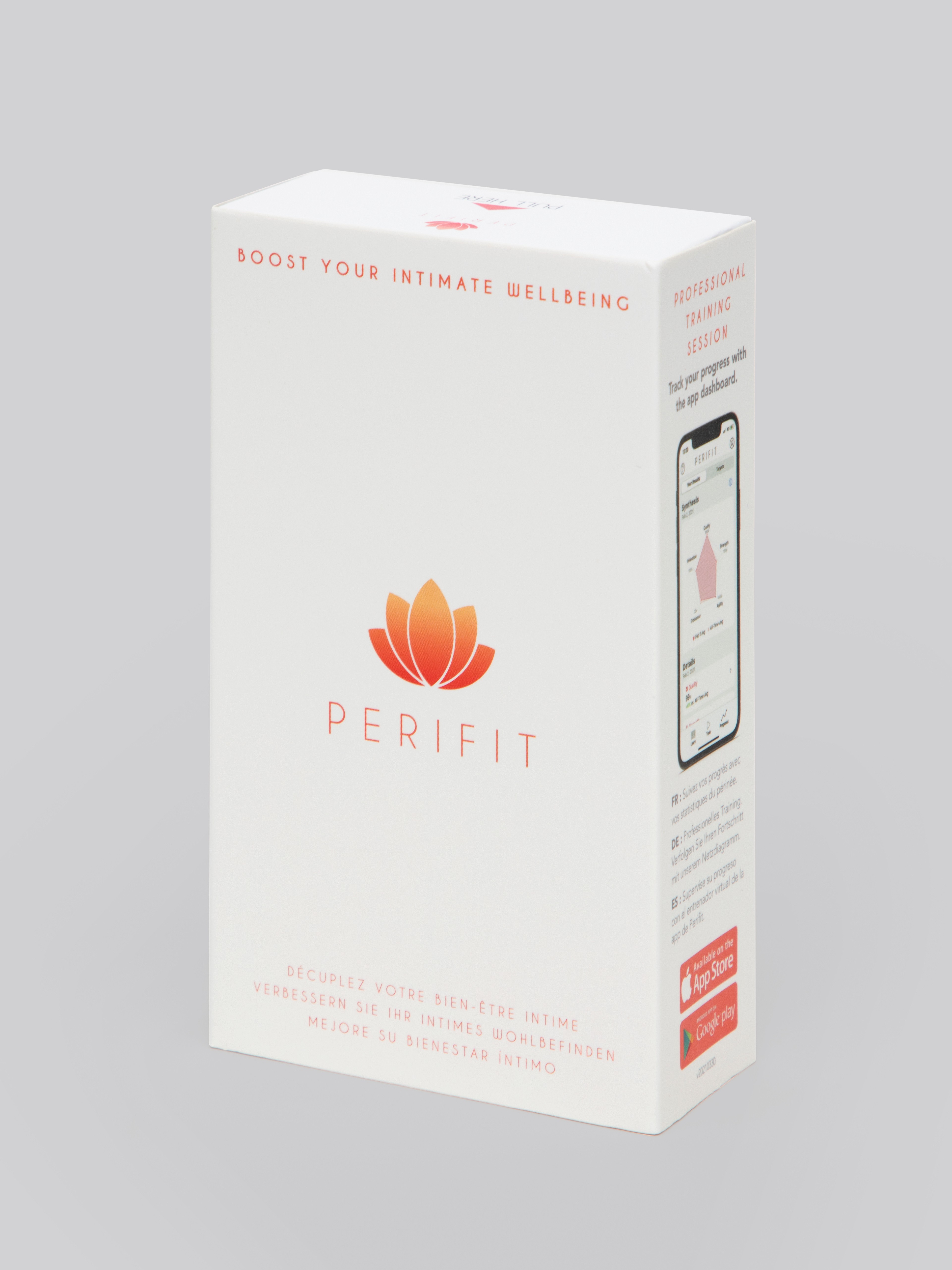 Perifit App Controlled Kegel Exerciser , Pink, hi-res