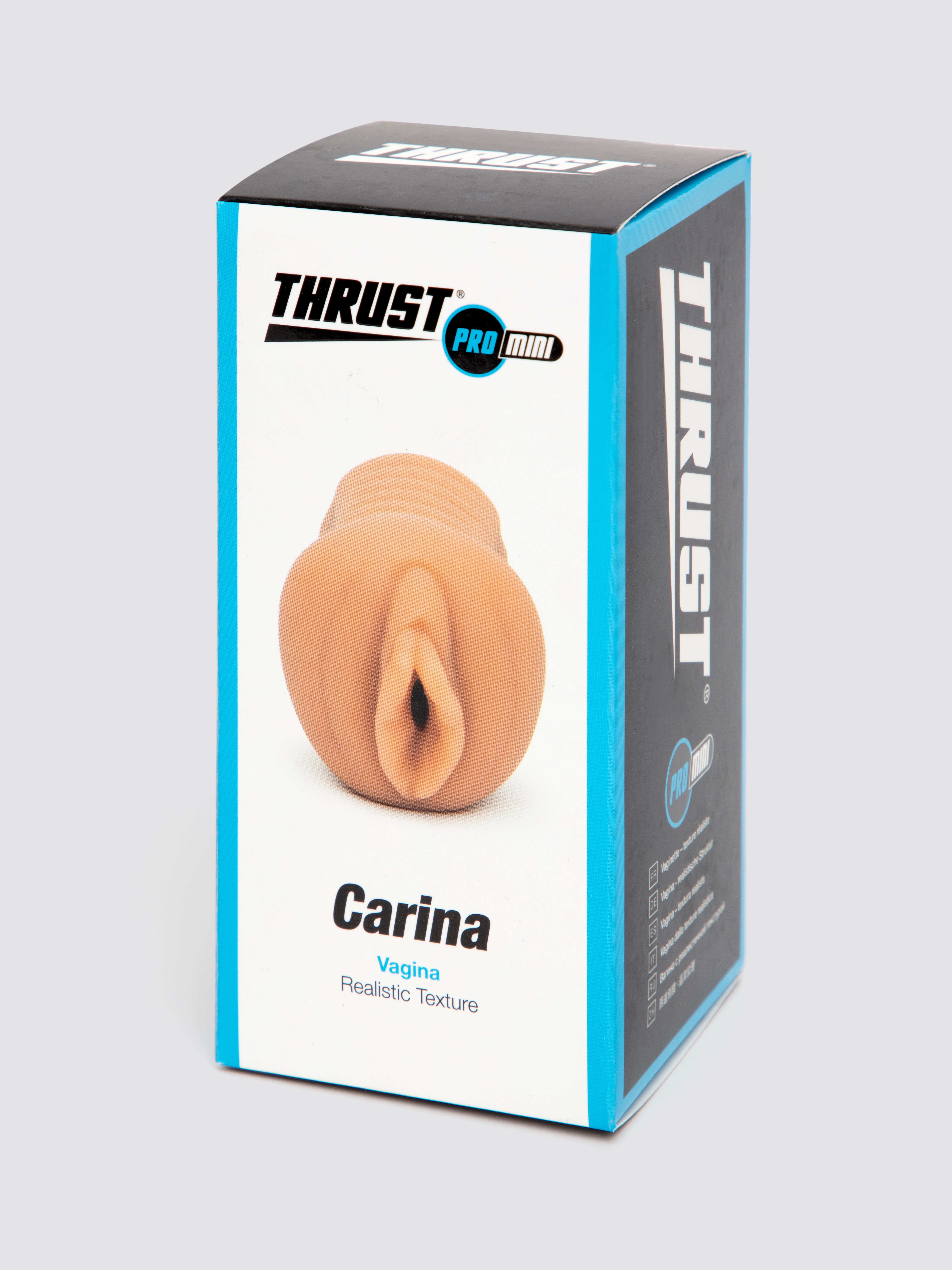 THRUST Pro Mini Carina Realistic Pocket Pussy , Flesh Tan, hi-res