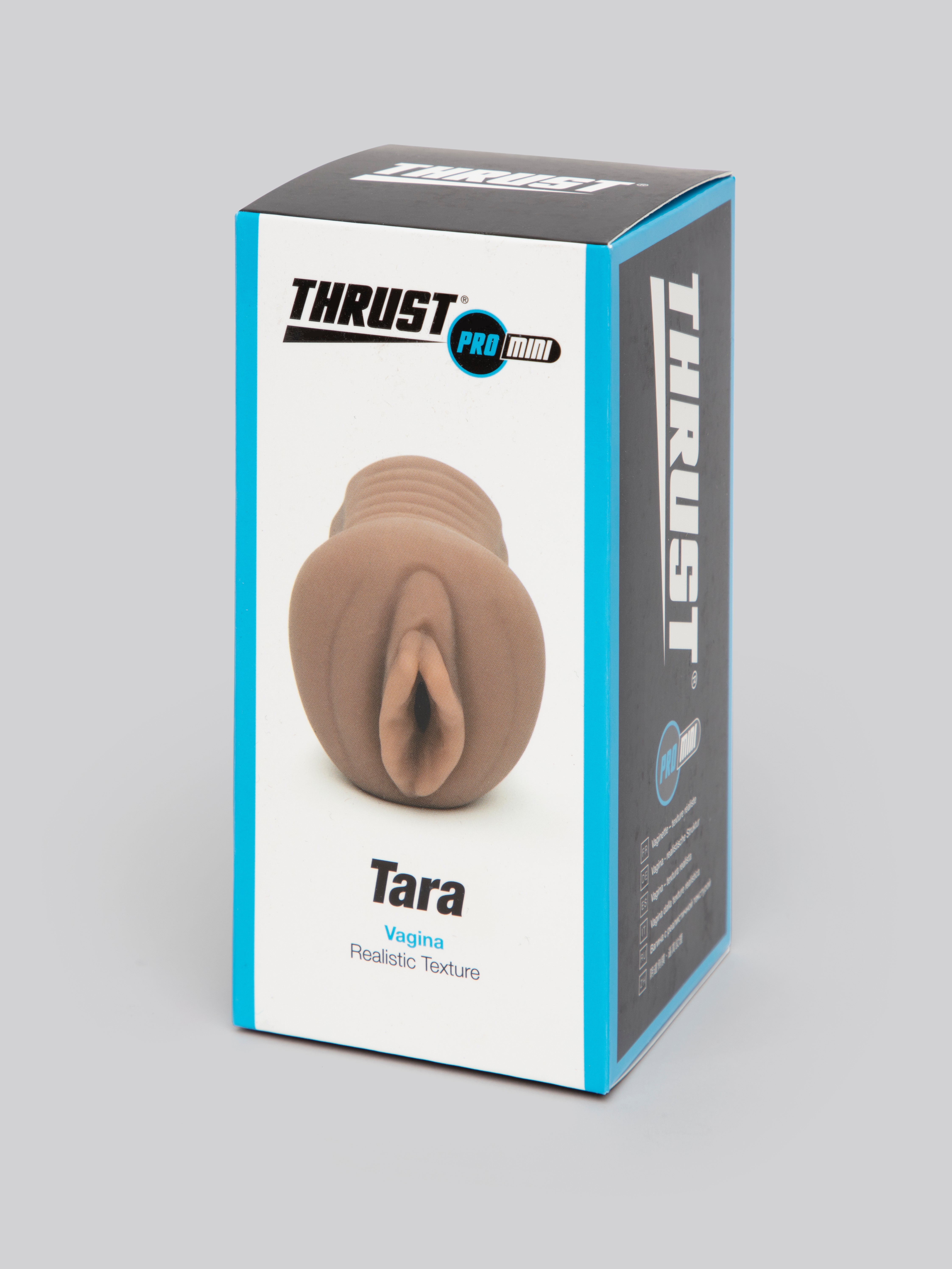 THRUST Pro Mini Tara Realistic Pocket Pussy, Flesh Brown, hi-res