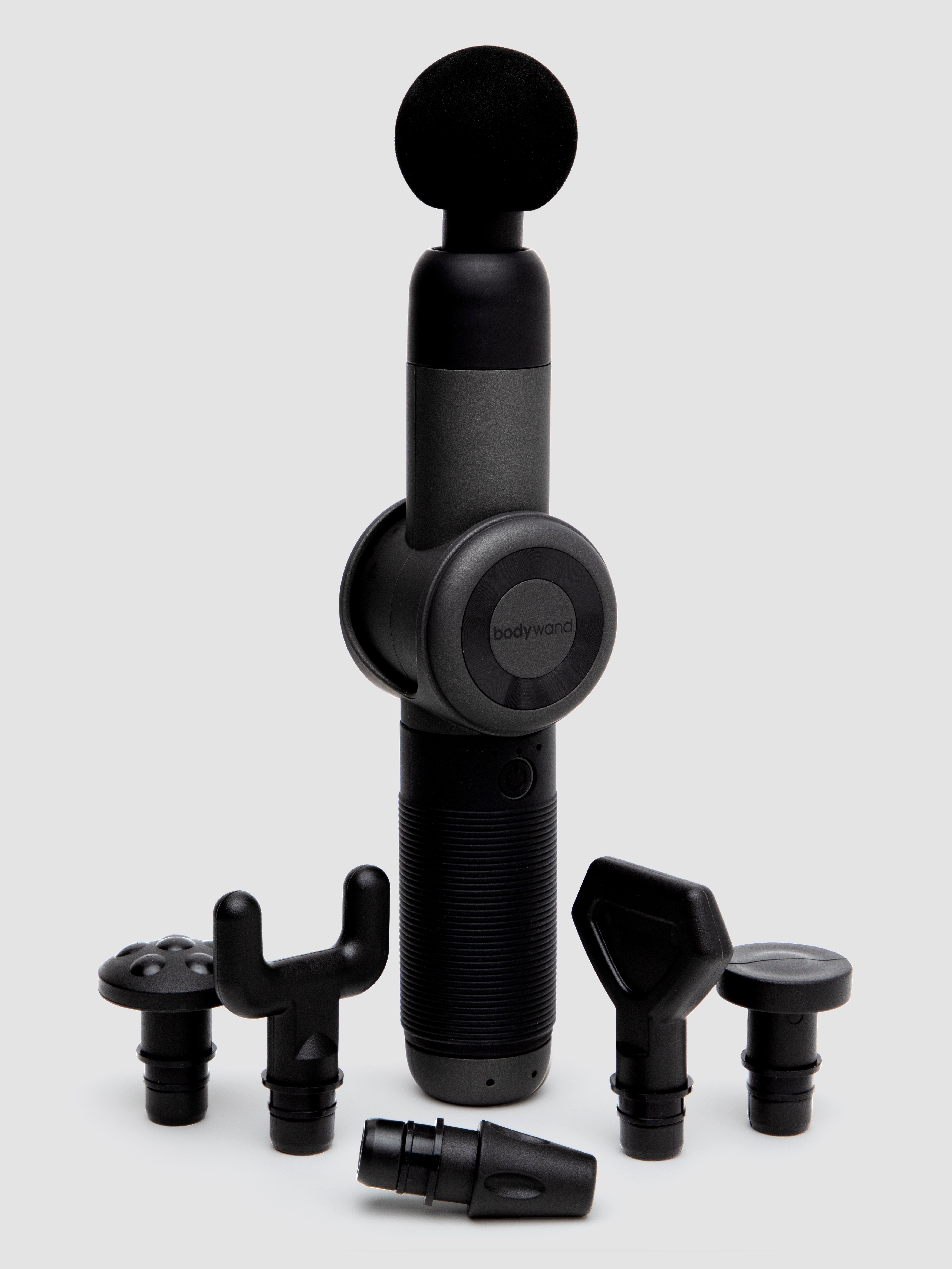 Bodywand VersaWand Rechargeable Extra Powerful Body Massager, Black, hi-res