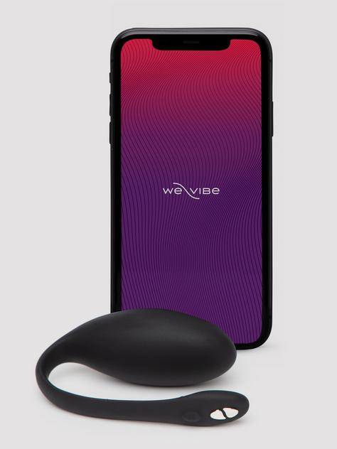 We-Vibe X Lovehoney Jive App Controlled Rechargeable Vibrating G-Spot Love Egg, Black, hi-res