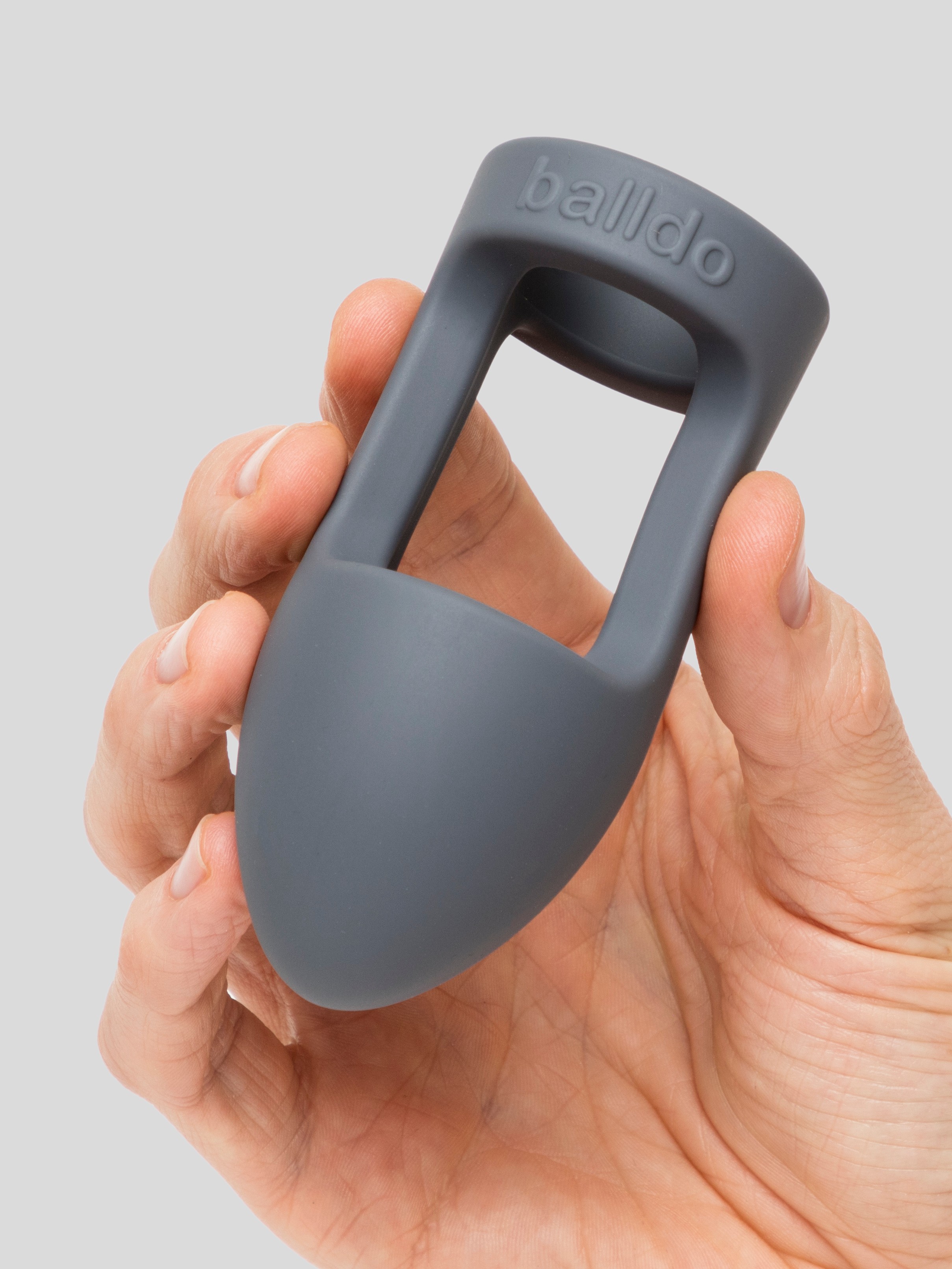 Balldo Balls-to-Dildo Set, Grey, hi-res