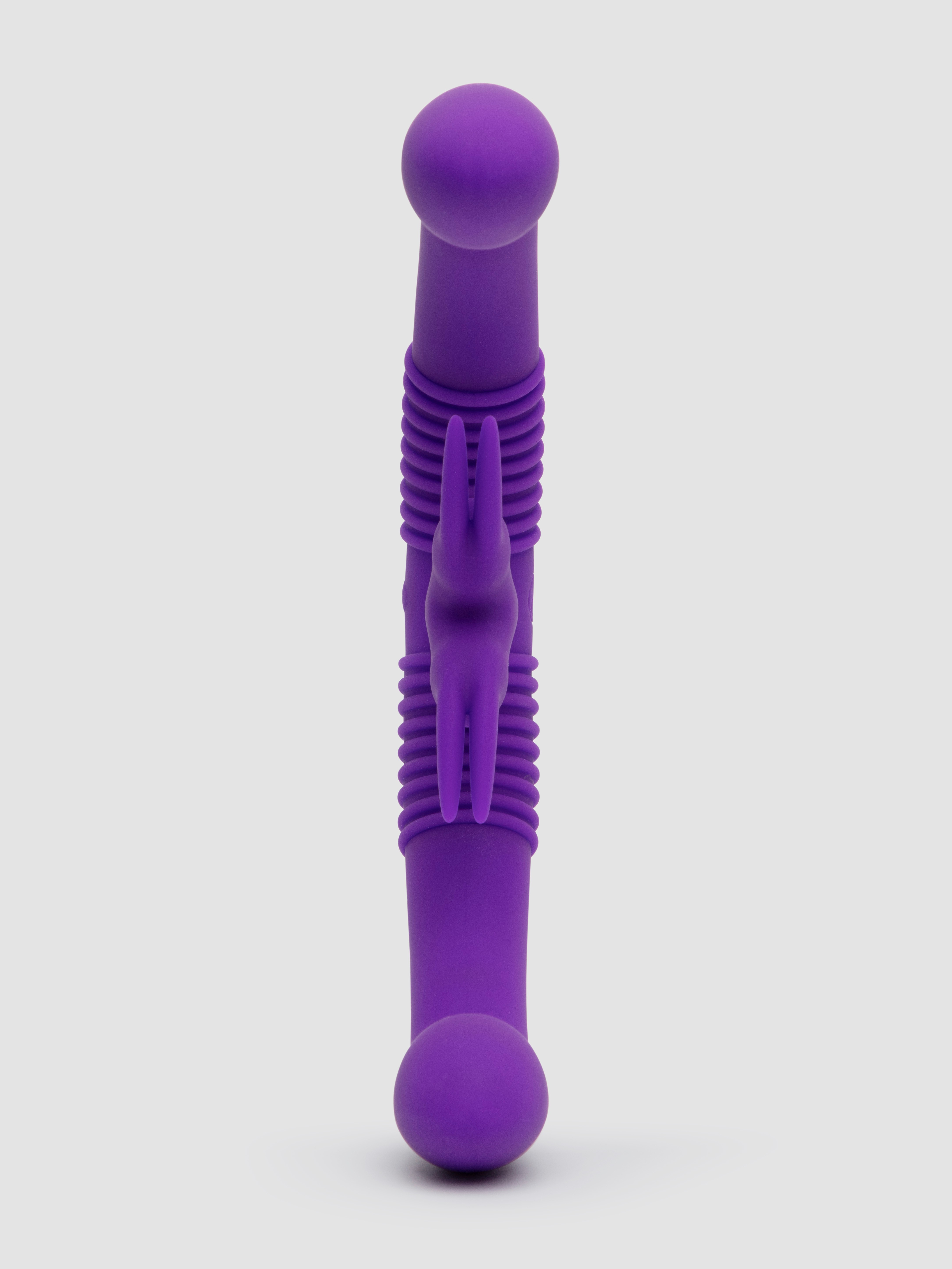 Together Toy Remote Control Dual Motor Couple's Rabbit Vibrator, Purple, hi-res