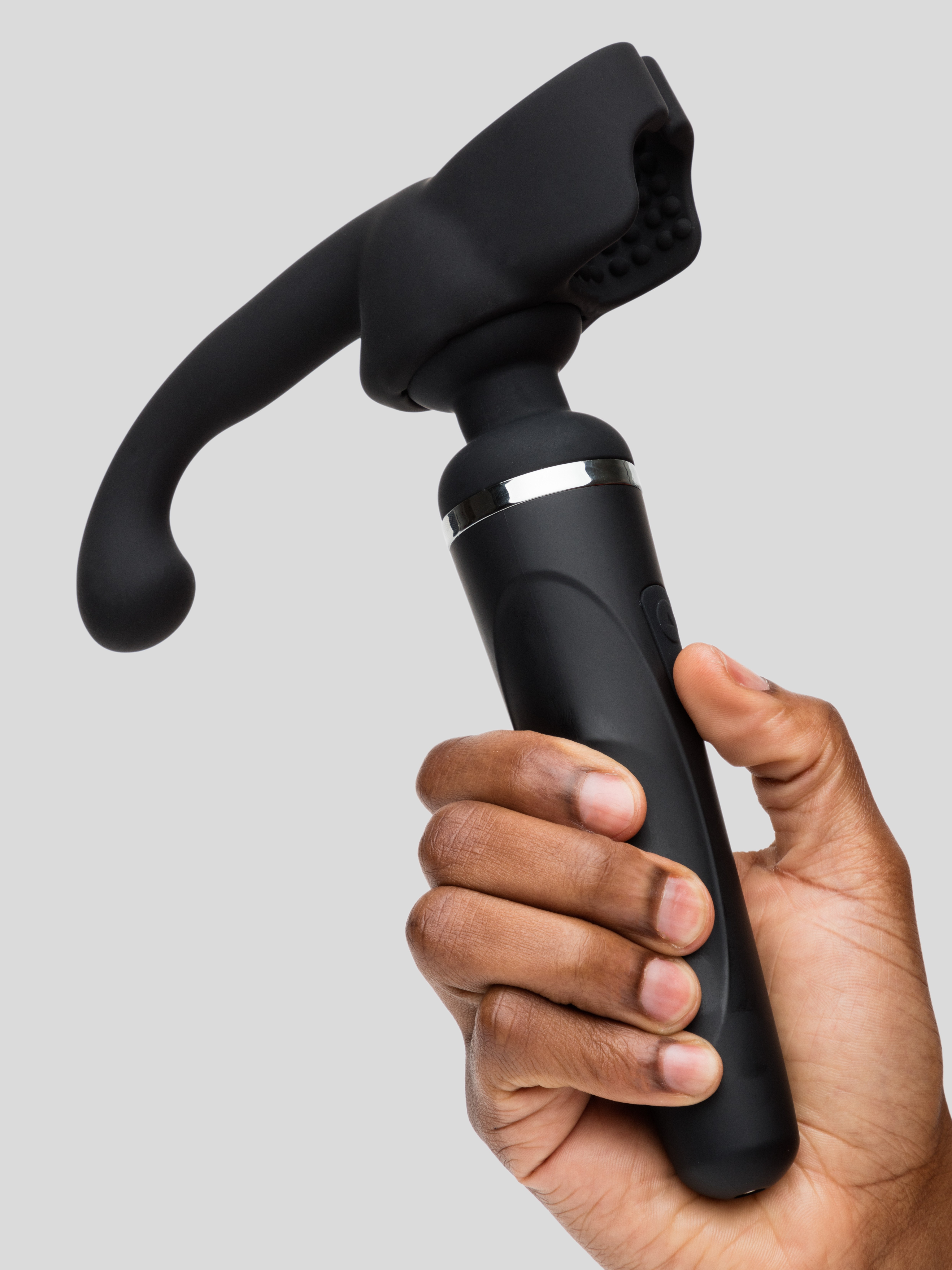 Lovense Domi 2 P-Spot Wand Attachment, Black, hi-res