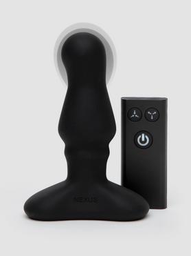 Nexus Bolster Remote Control Rechargeable Butt Plug with Inflatable Tip