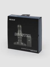 Nexus Bolster Remote Control Rechargeable Butt Plug with Inflatable Tip, Black, hi-res