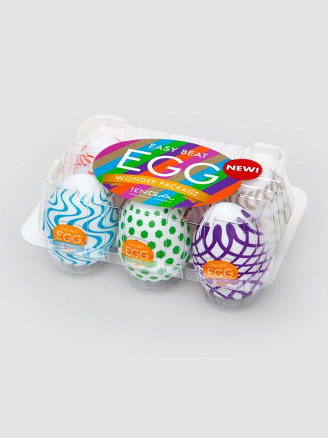 TENGA Egg Wonder Masturbator Set (6 Pack), White, hi-res