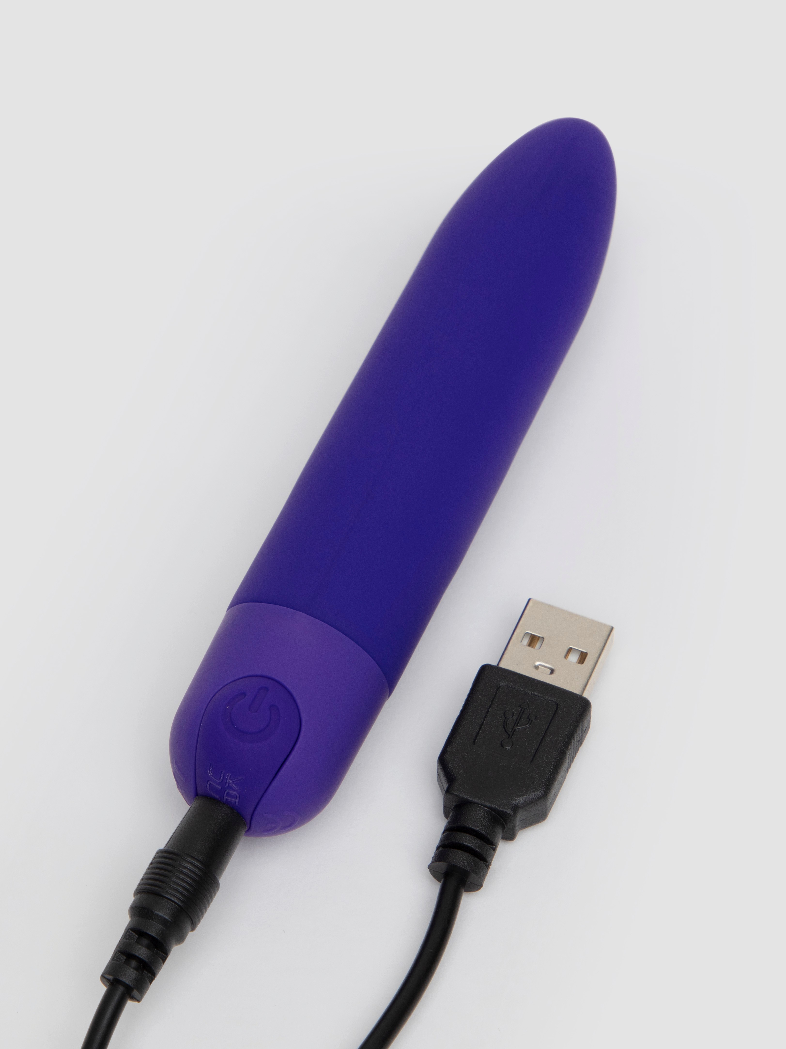 Lovehoney Mini Thrill Rechargeable Silicone Bullet Vibrator, Purple, hi-res