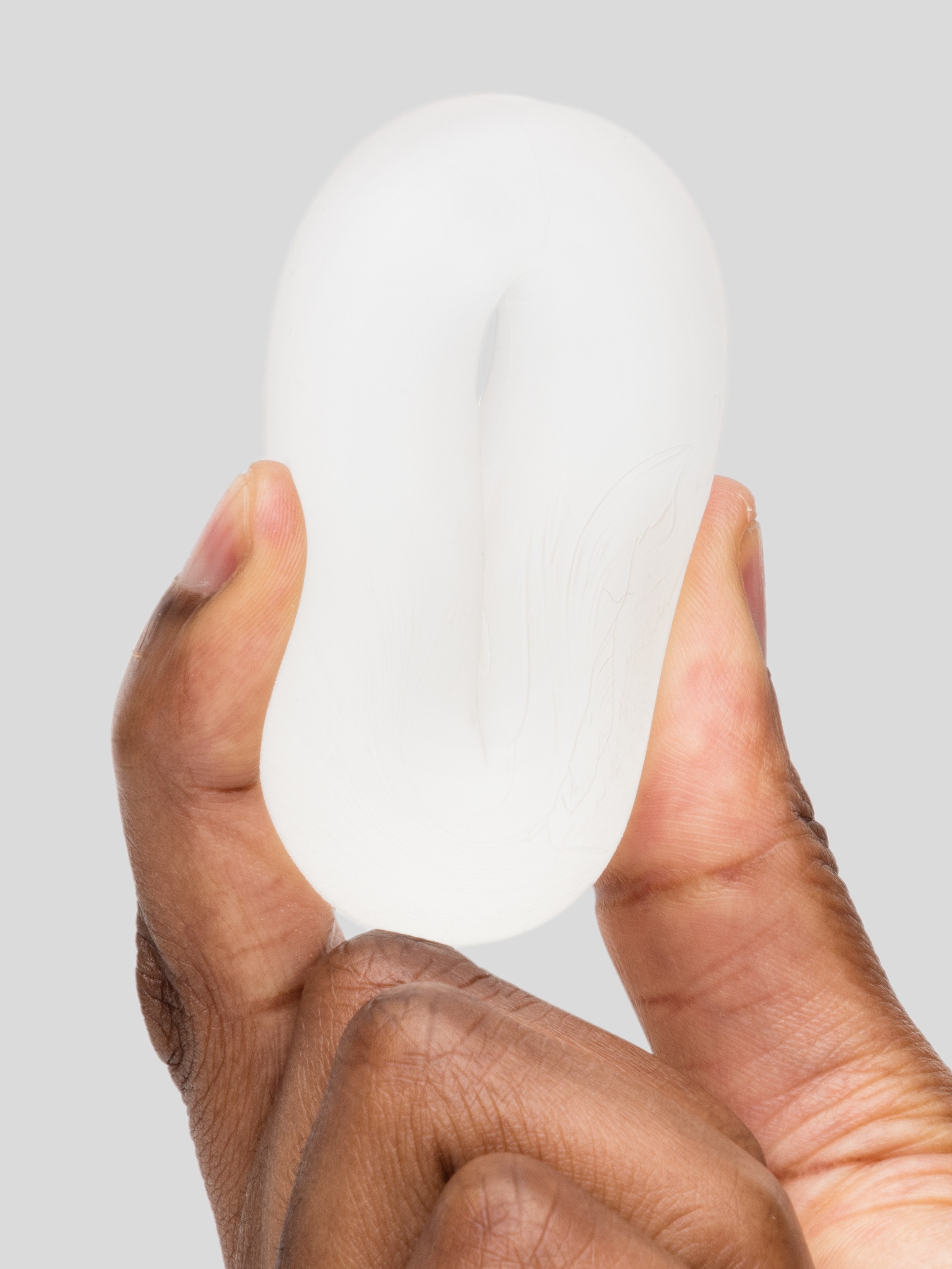 Oxballs Bigger OX Super Mega-Stretch Cock Ring, Clear, hi-res
