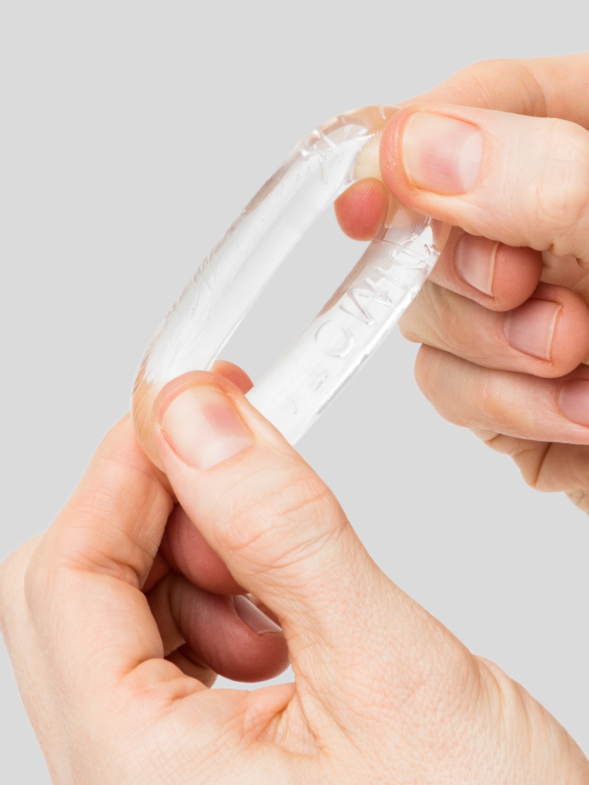 Oxballs Bonemaker Cock and Ball Ring Set Clear (3 Count), Clear, hi-res