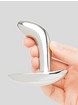 Lovehoney Booty Buddy Stainless Steel Butt Plug, Silver, hi-res