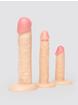 Lifelike Lover Classic realistisches Analtraining-Dildo-Set mit Saugfuß (3-teili, Hautfarbe (pink), hi-res