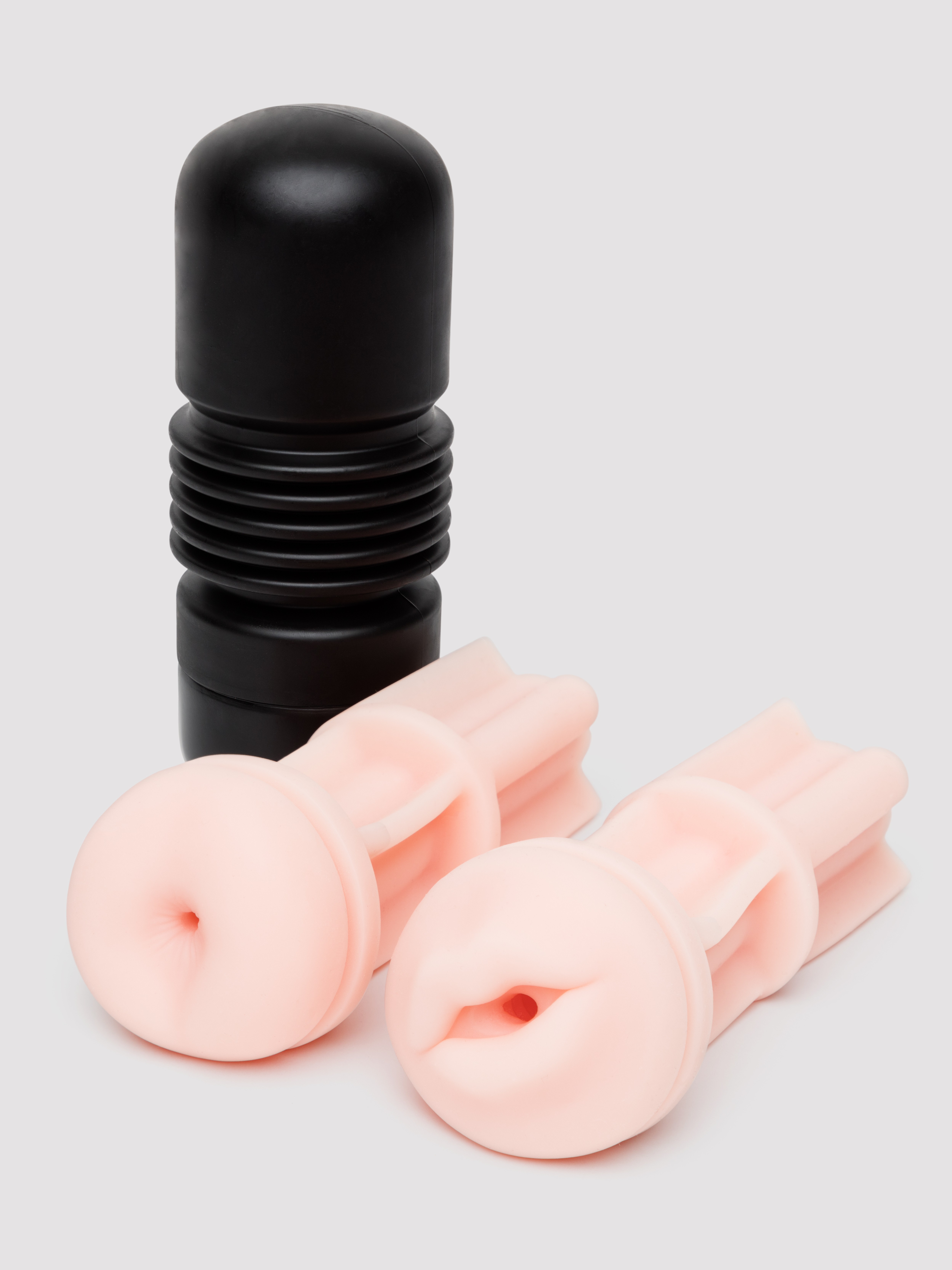 THRUST Pro Ultra Full Throttle Realistic Masturbator Cup Set (4 Piece), Flesh Pink, hi-res