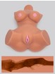 THRUST Pro Elite Courtney Realistic Vagina, Ass and Tits Masturbator 7.5kg, Flesh Tan, hi-res