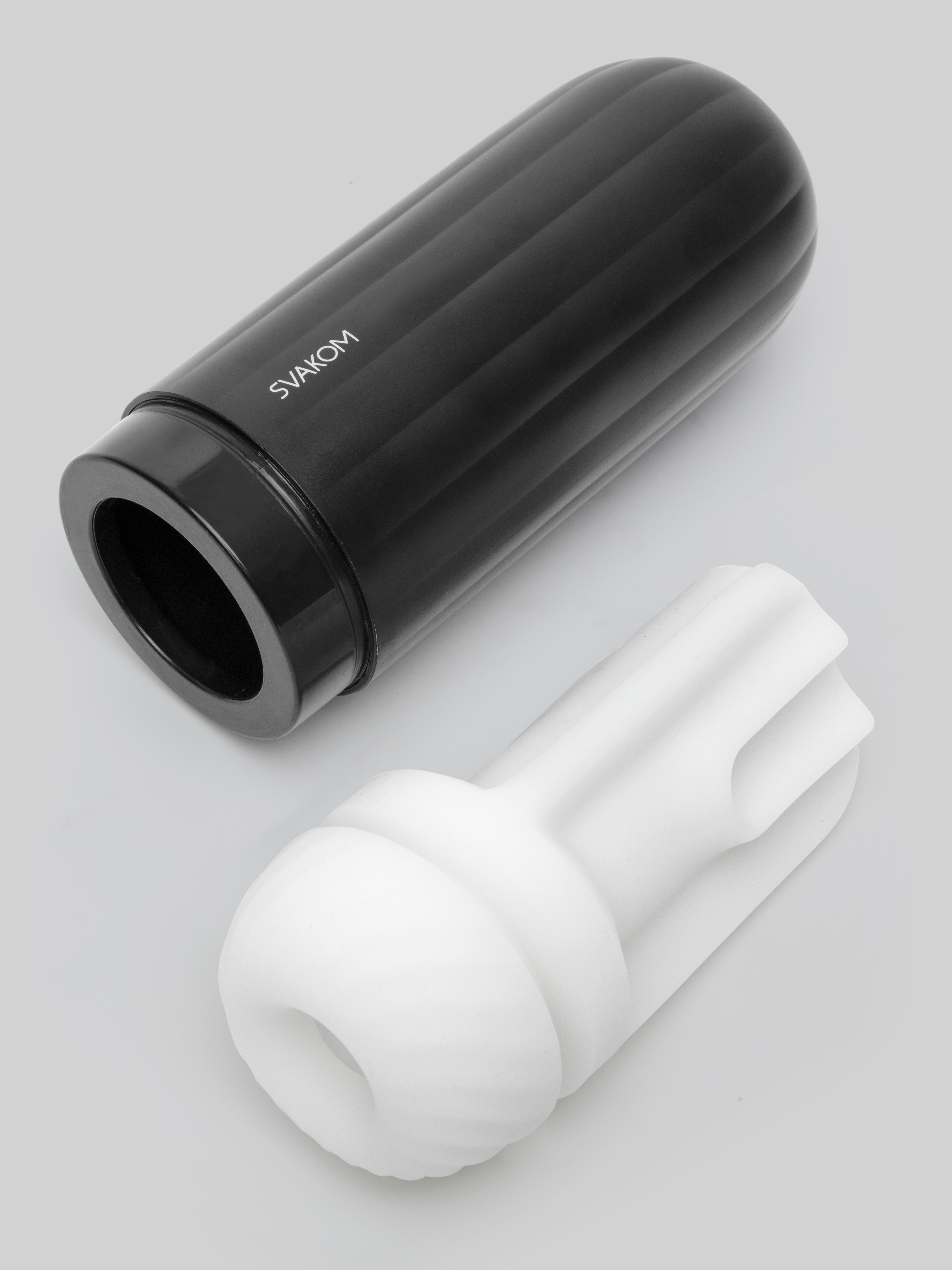 Svakom Sam Neo App Controlled Suction Male Masturbator, Black, hi-res