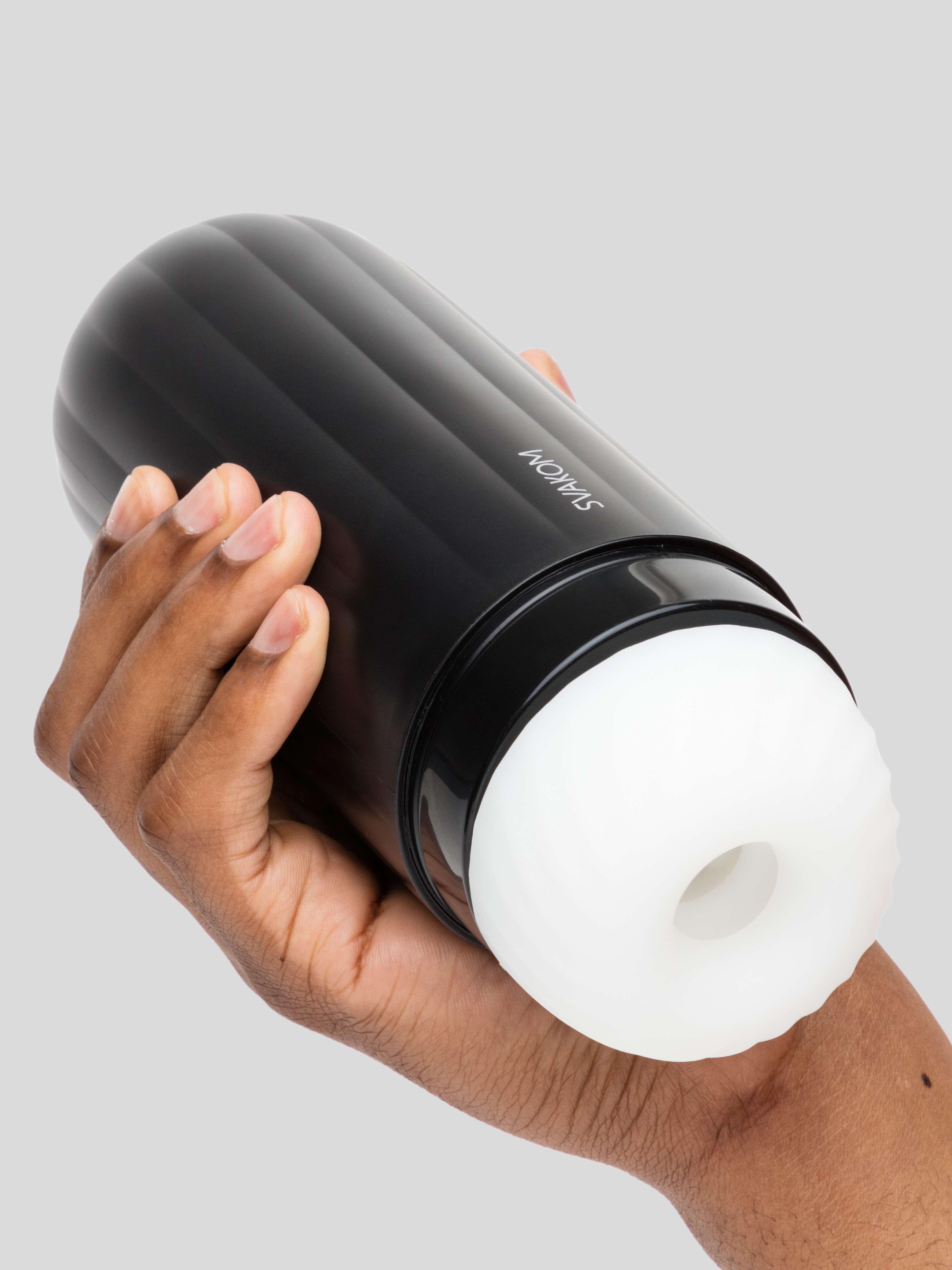 Svakom Sam Neo App Controlled Suction Male Masturbator, Black, hi-res