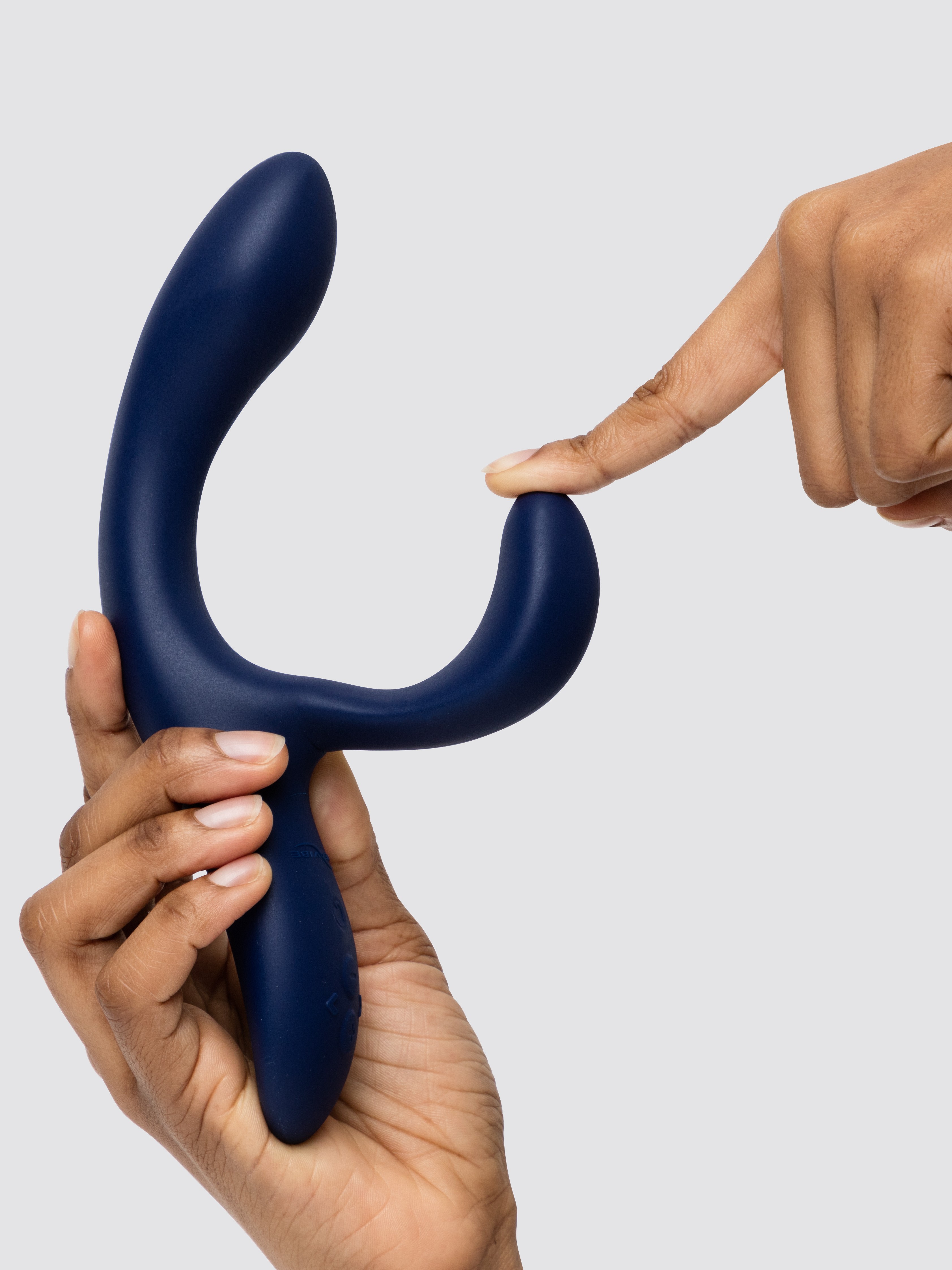 We-Vibe Nova 2 Midnight Blue App Controlled Rechargeable Rabbit Vibrator, Blue, hi-res