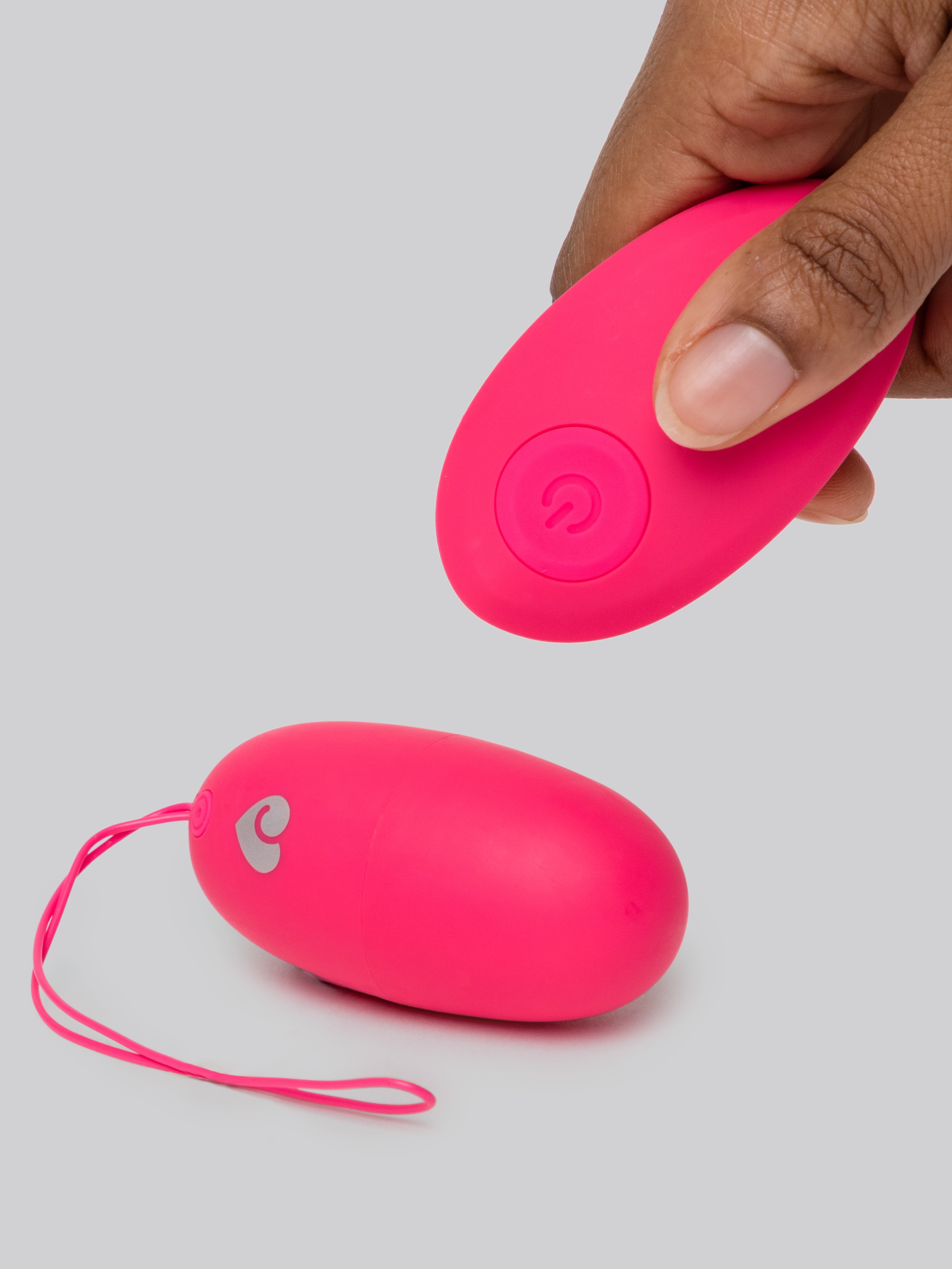 Lovehoney Secret Agent Rechargeable Remote Control Love Egg, Pink, hi-res