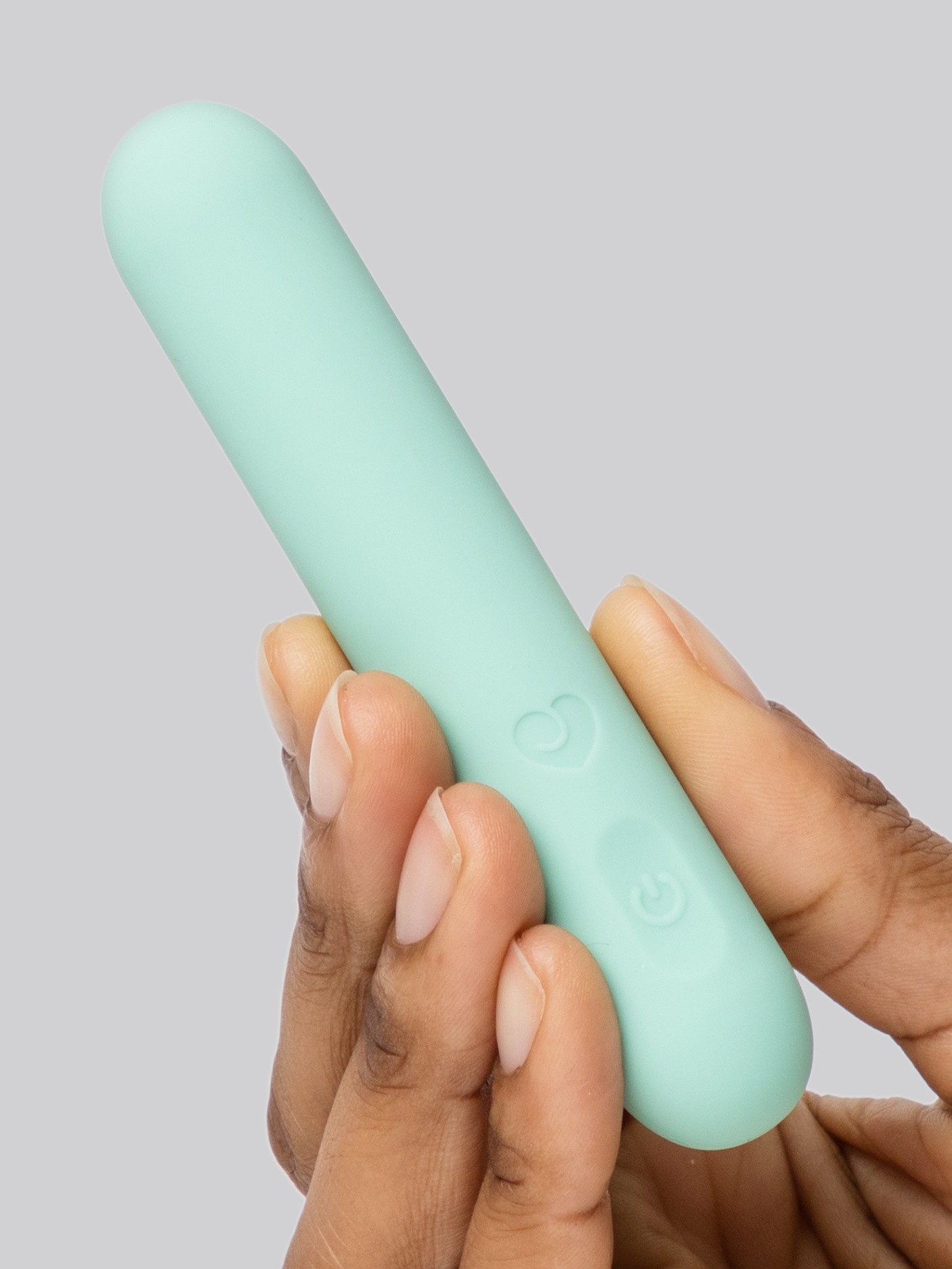 Lovehoney Health Rechargeable Silicone Bullet Vibrator, Green, hi-res