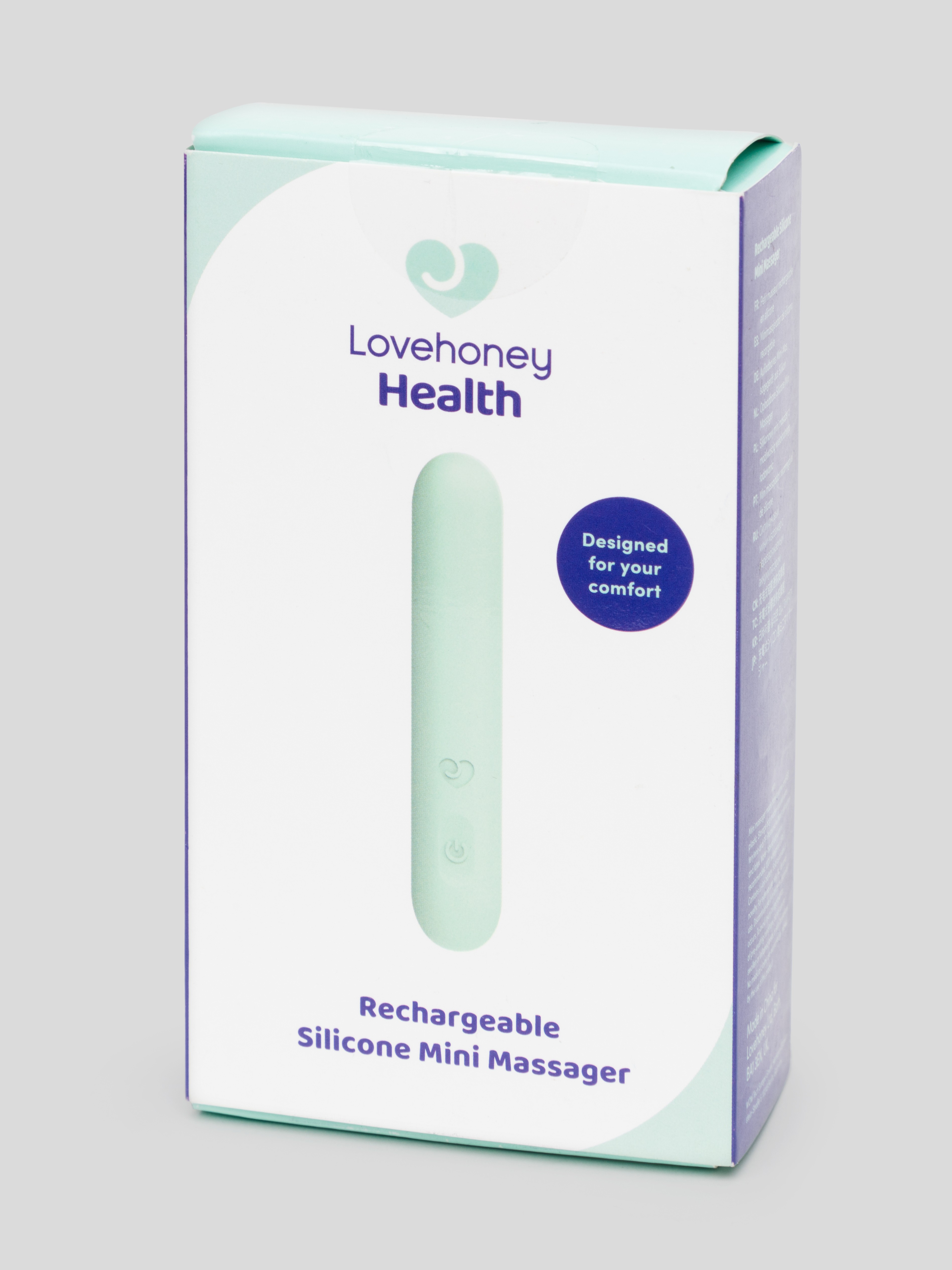 Lovehoney Health Rechargeable Silicone Bullet Vibrator, Green, hi-res