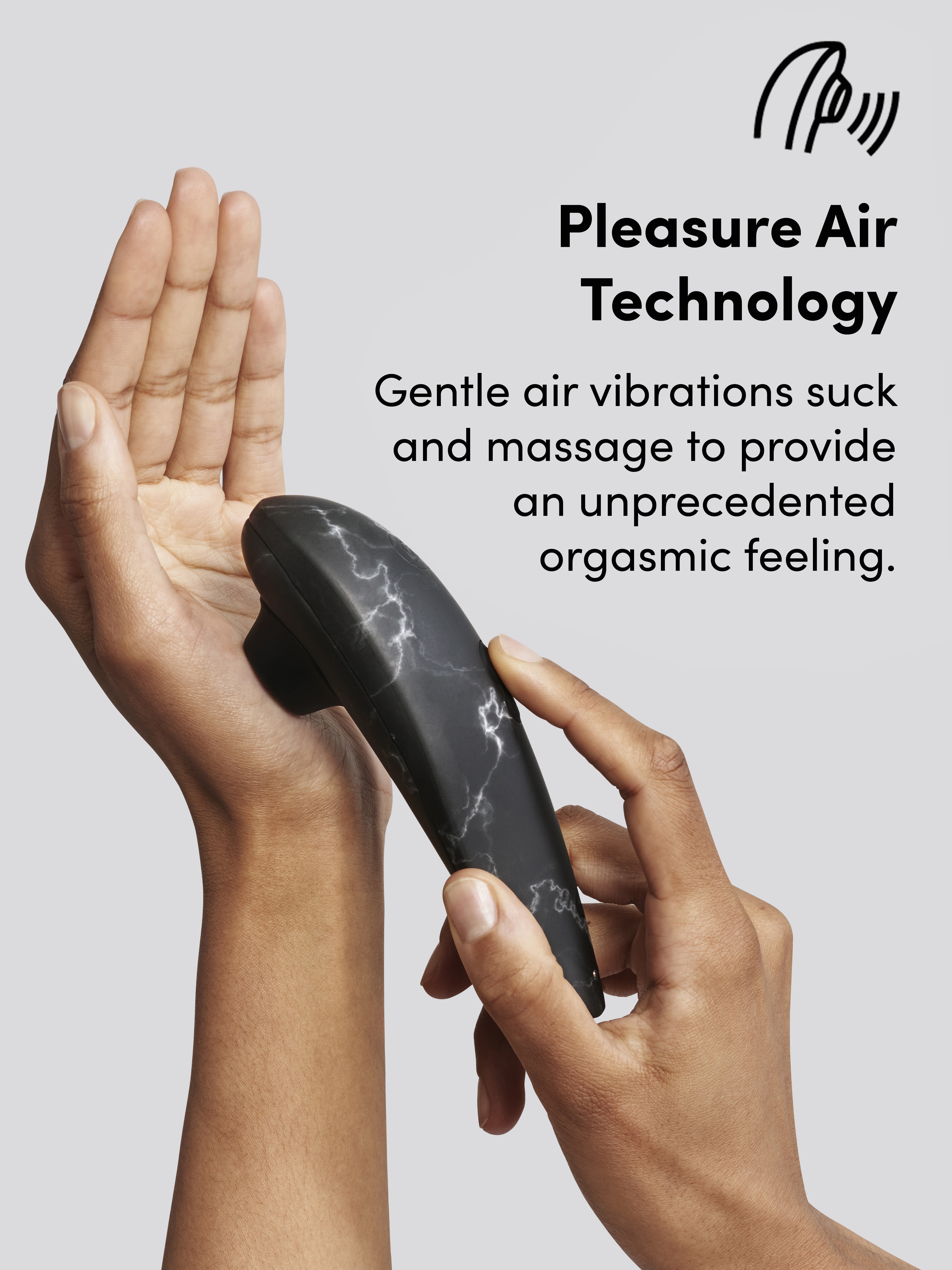 Womanizer Classic 2 Marilyn Monroe&trade; Edition Clitoral Suction Stimulator, Black, hi-res