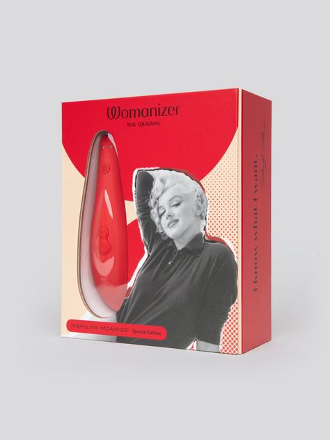 Womanizer Marilyn Monroe™ Special Edition Clitoral Suction Stimulator , Red, hi-res