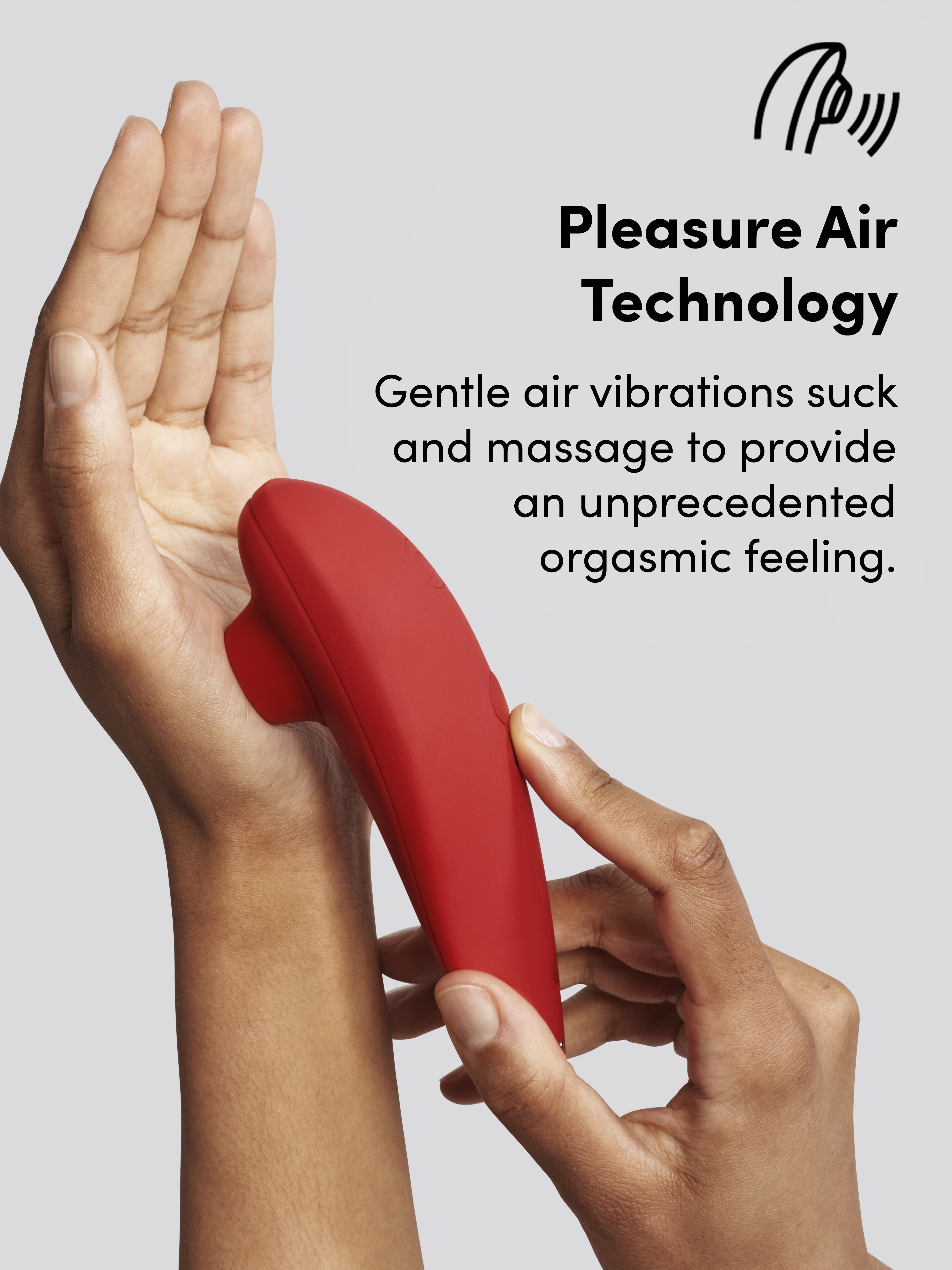 Womanizer Classic 2 Marilyn Monroe&trade; Edition Clitoral Suction Stimulator , Red, hi-res