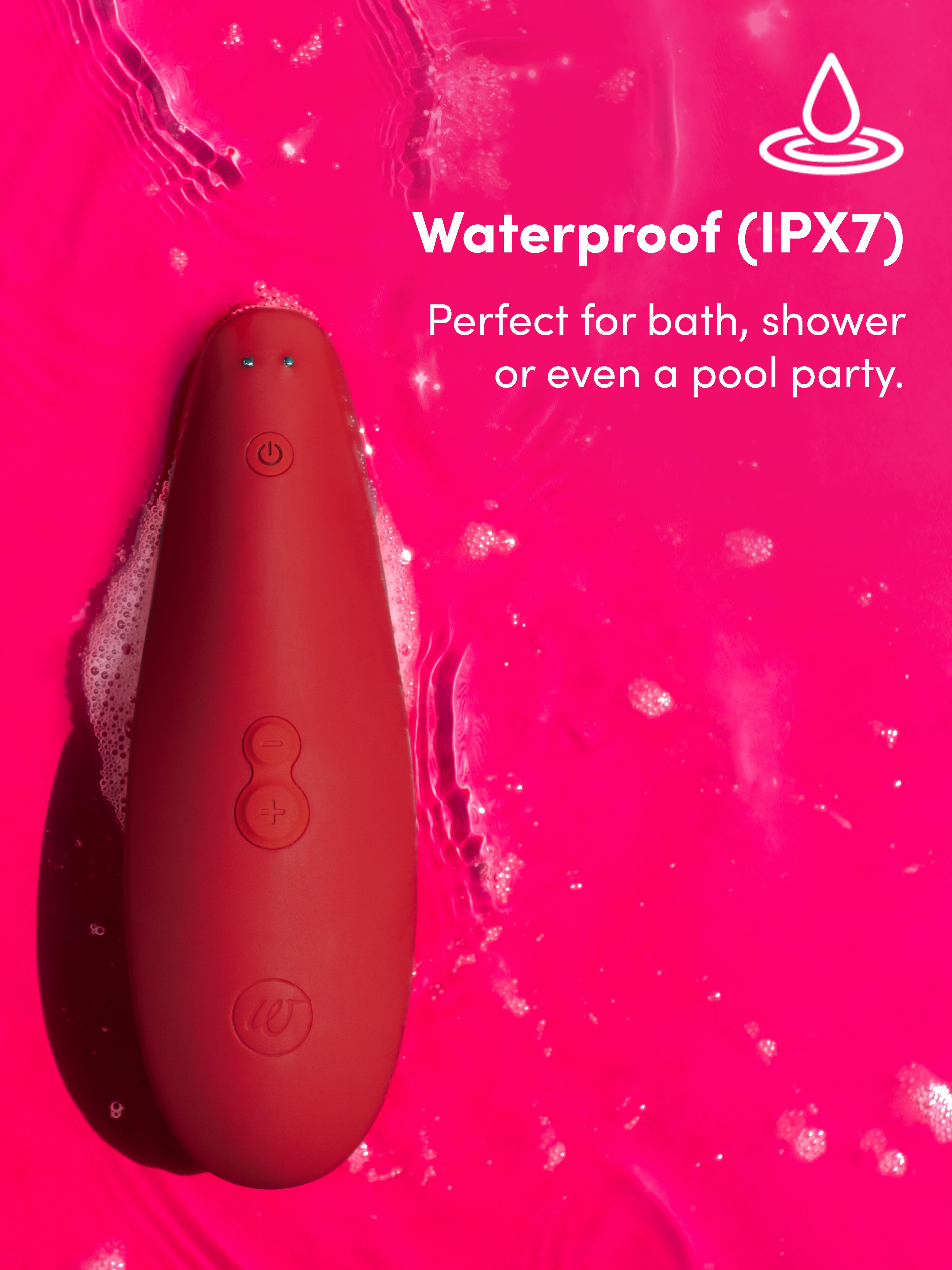 Womanizer Classic 2 Marilyn Monroe&trade; Edition Clitoral Suction Stimulator , Red, hi-res