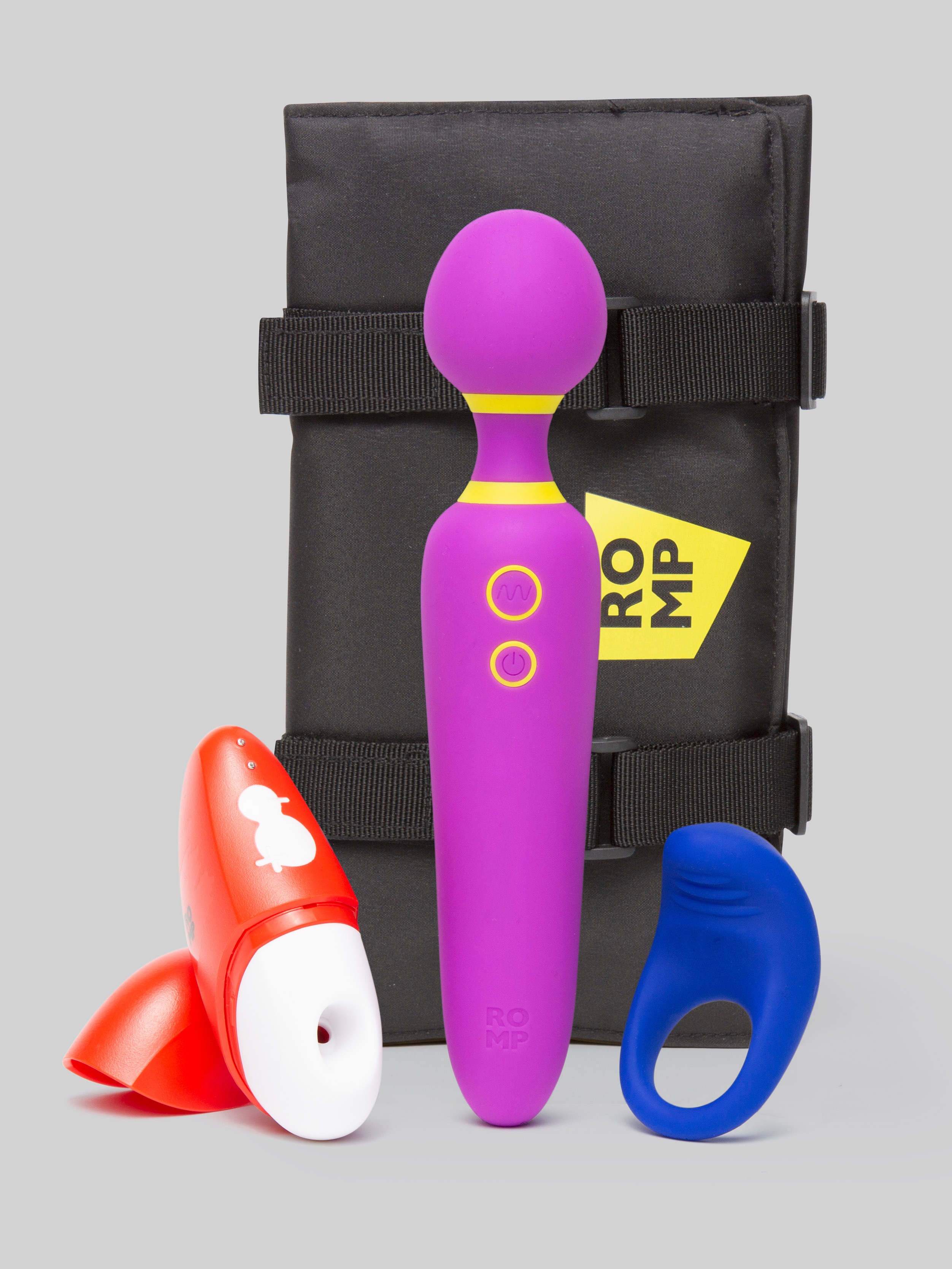 Image of Romp Pleasure Sex Toy Kit (3 Piece) - Purple
