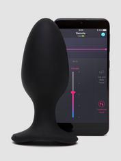 Lovense Hush 2 großer App-gesteuerter vibrierender Analplug 5,7 cm, Schwarz, hi-res