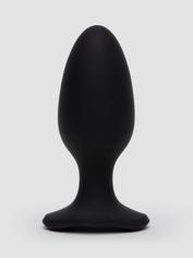 Gros plug anal vibrant connecté rechargeable Hush 6 cm, Lovense, Noir, hi-res