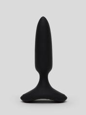 Lovense Hush 2 XS App Controlled Rechargeable Vibrating Butt Plug 1 Inch, Black, hi-res