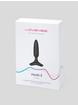 Lovense Hush 2 Slim App Controlled Rechargeable Vibrating Butt Plug 4 Inch, Black, hi-res