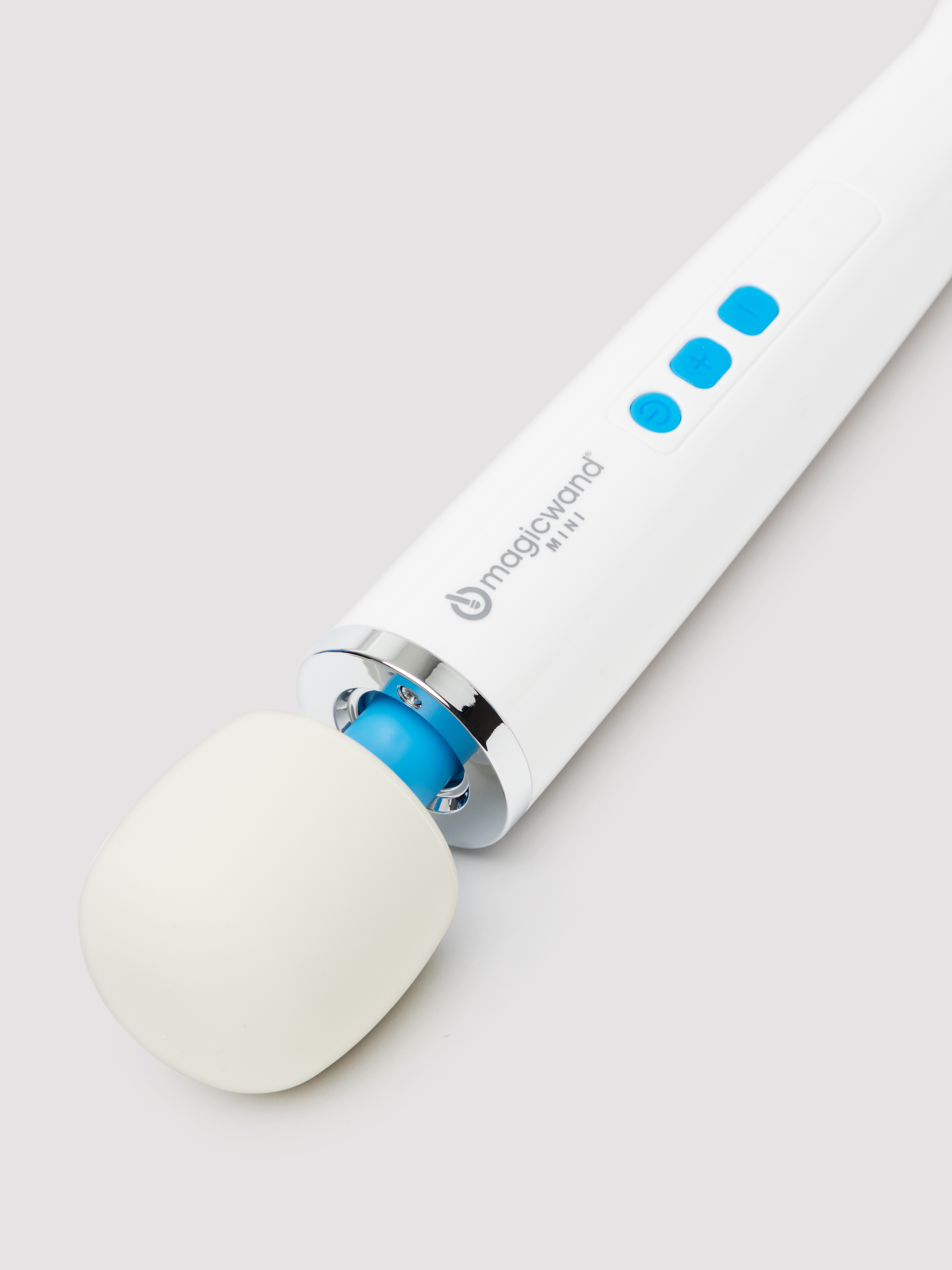 Magic Wand Mini Rechargeable Extra Powerful Cordless Vibrator, White, hi-res
